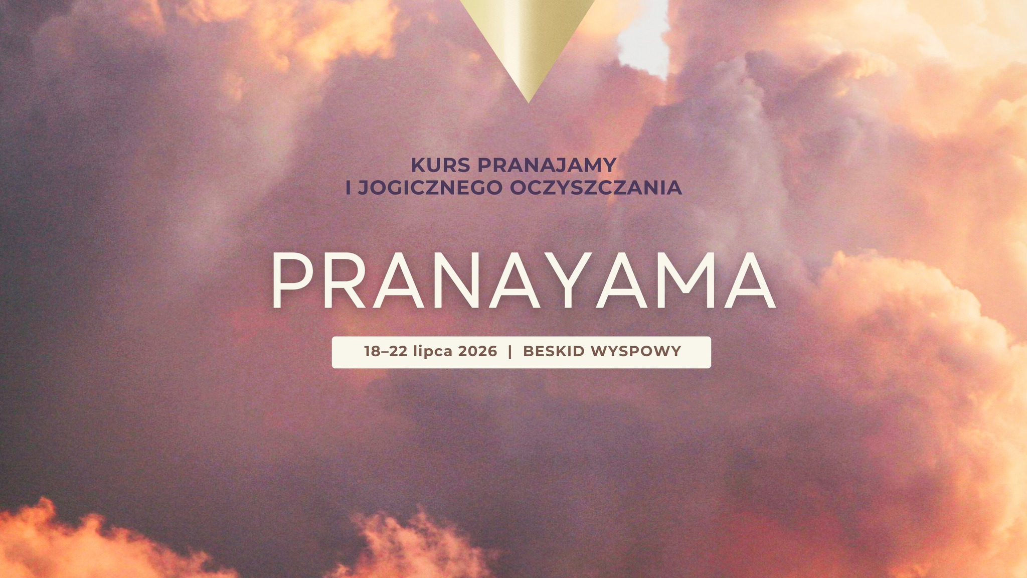 Złoty Most Facebook ad: Kurs Pranajamy i Oczyszczania Jogicznego 18-22.07.2026…
