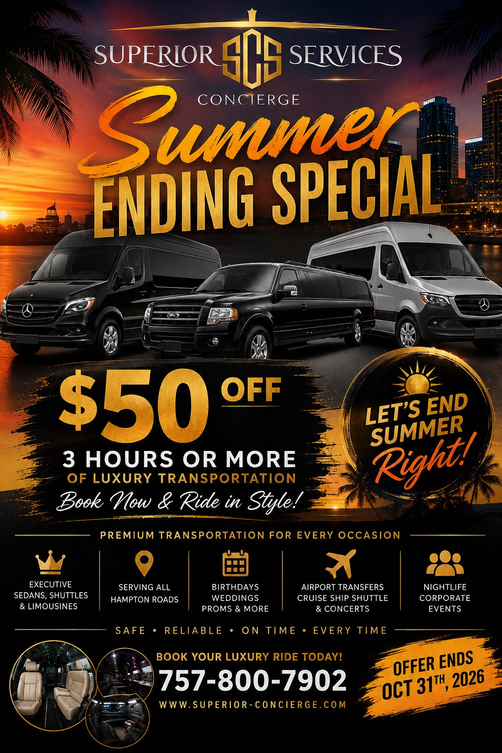 Superior Concierge Services Facebook ad