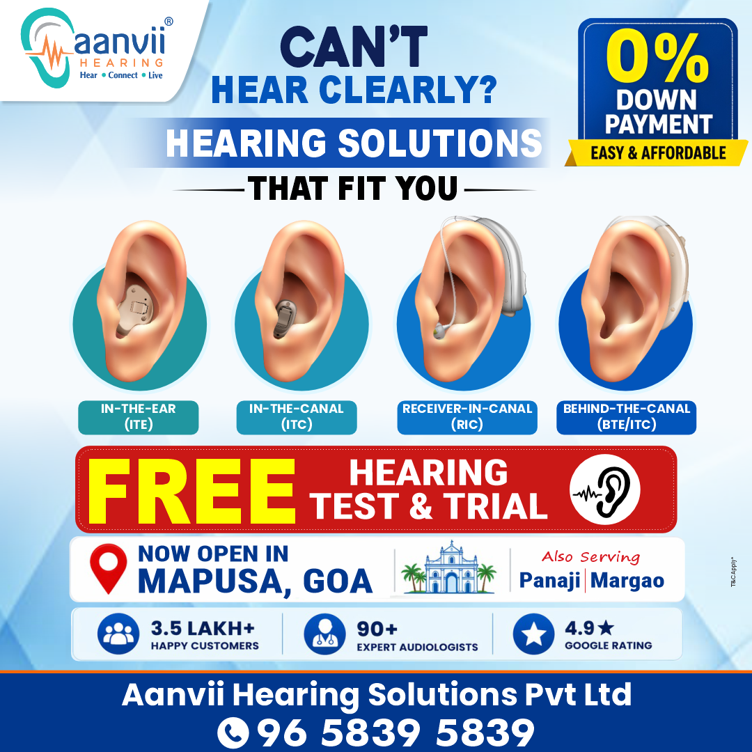 Aanvii Hearing Solutions Facebook ad