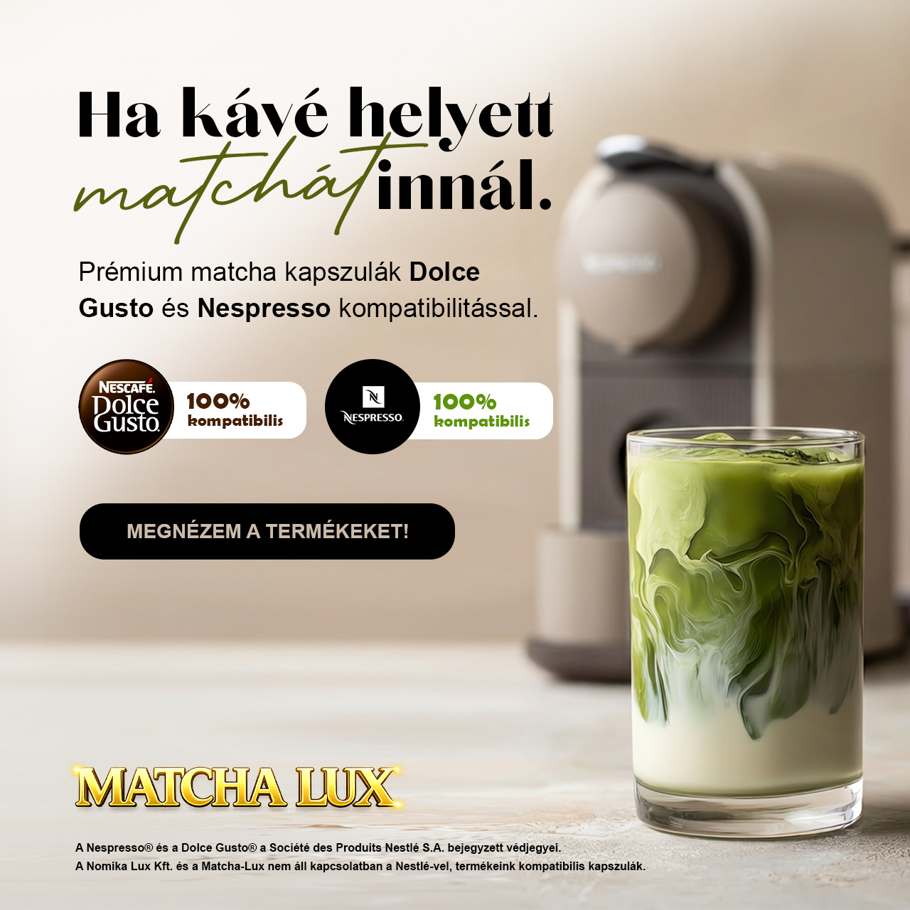 Matcha Lux - Prémium Matcha Tea Facebook ad