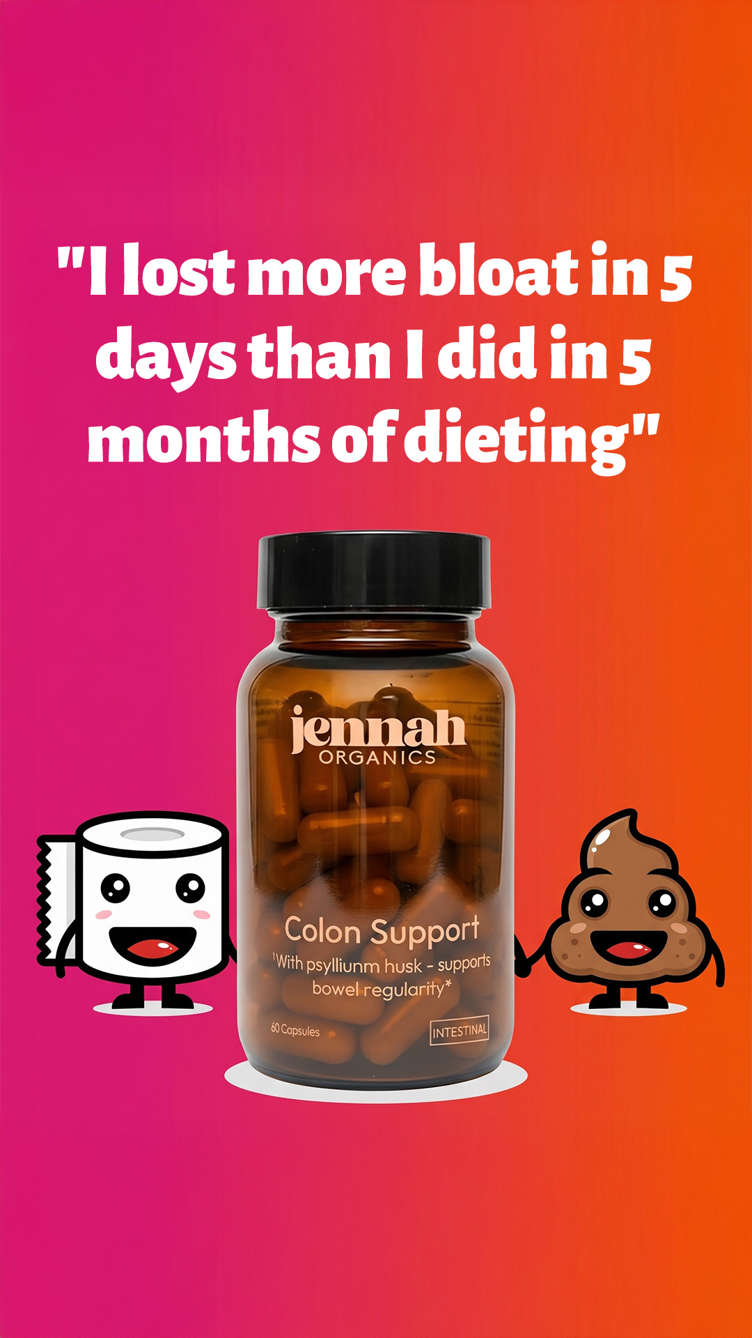 Jennah Organics Facebook ad
