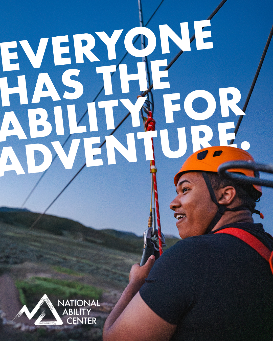 National Ability Center Facebook ad: For over 40 years, we’ve made adventure a…