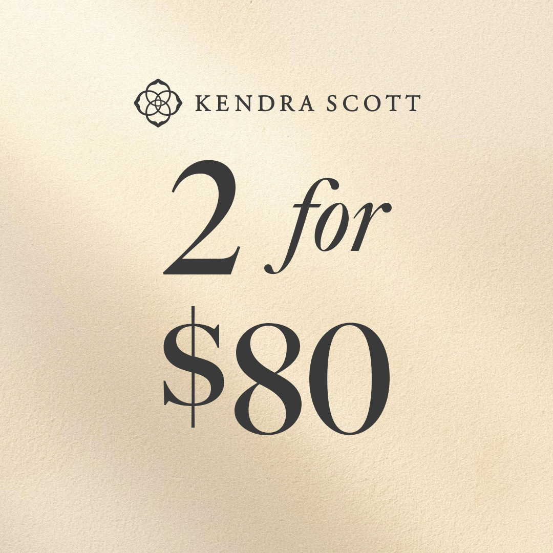 Kendra Scott Facebook ad: Shop 2 for $80