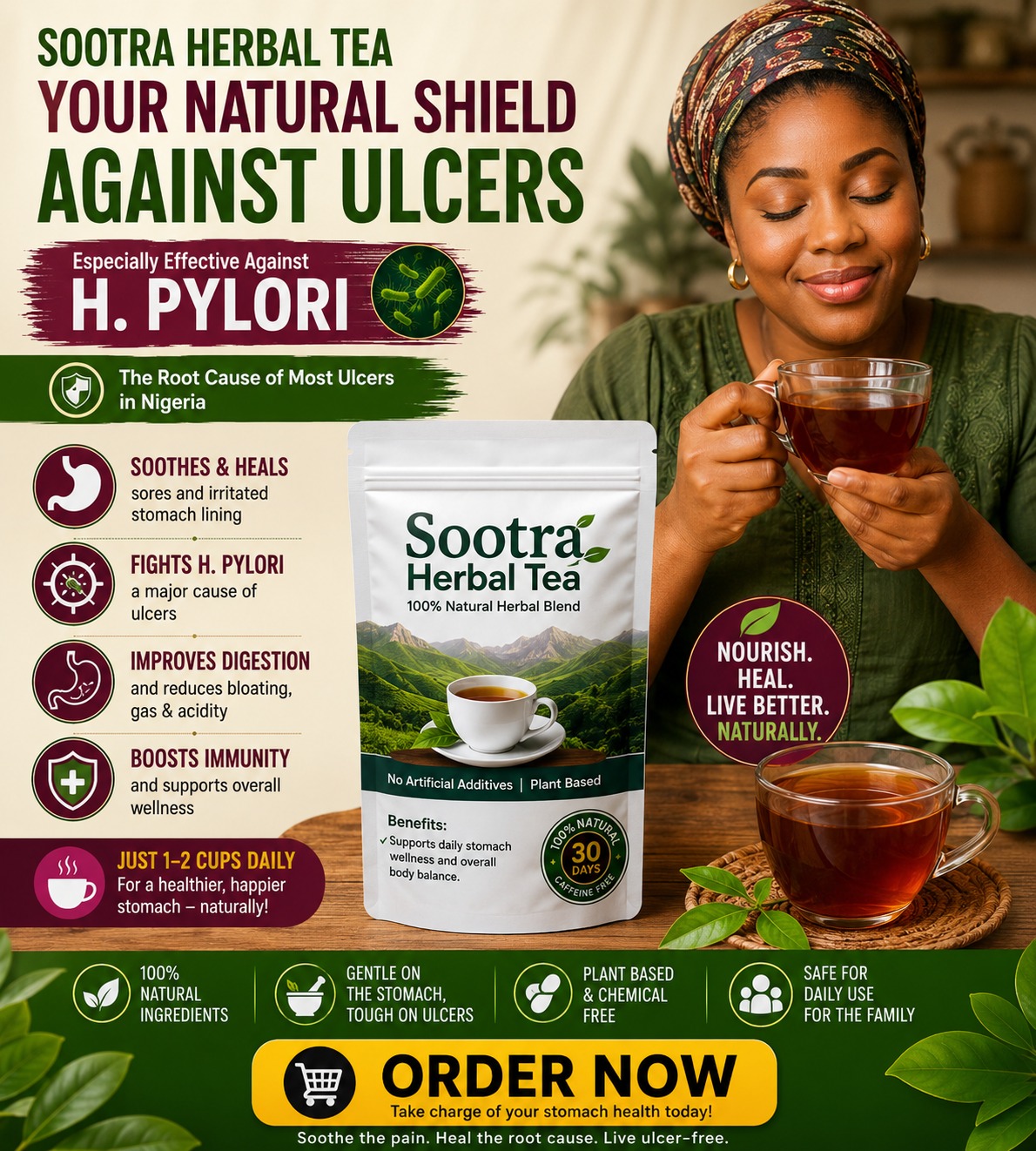 Solution Care Facebook ad: Special Offer Available While Stock Lasts
