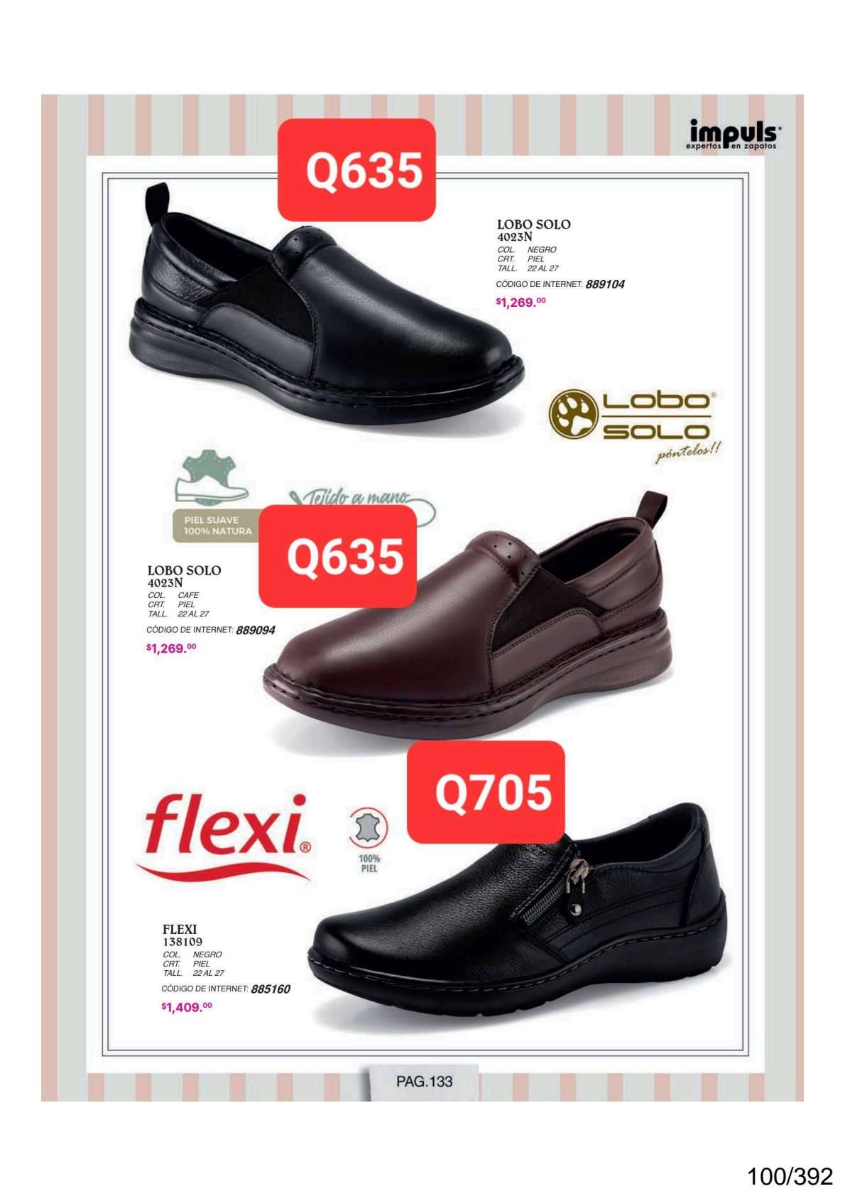 Multimarcas Shaday Facebook ad: CALZADO PARA DAMA