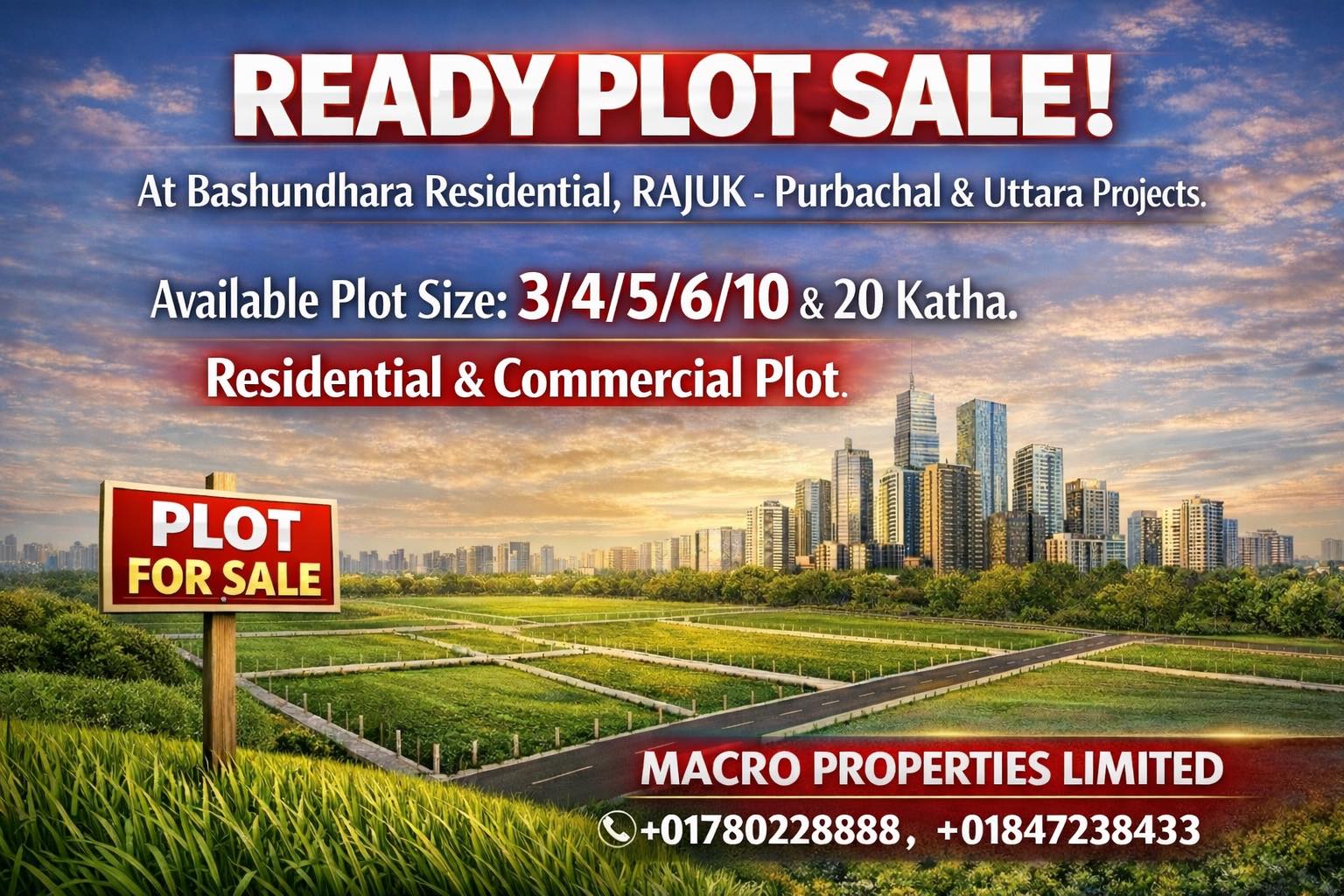 Macro Properties Limited Facebook ad: Macro Properties Ltd is a Project based Real…