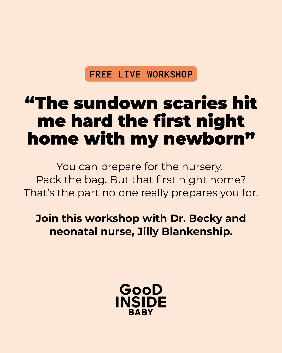 Good Inside Baby Facebook ad