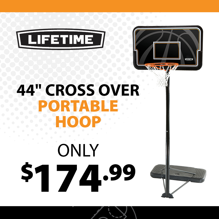 Lifetime Products Facebook ad: Limited-Time Basketball Sale