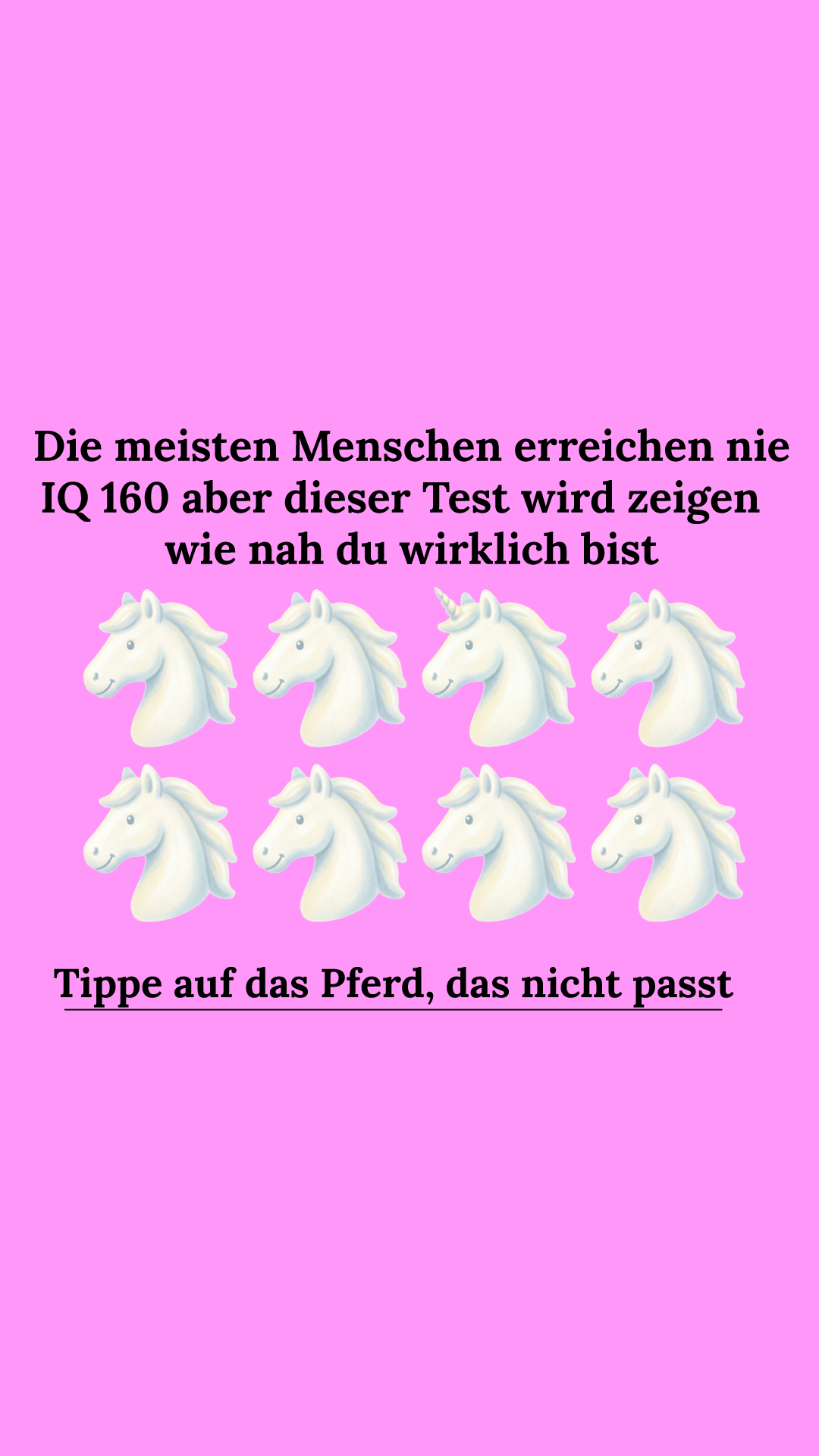 International Brain Test Facebook ad