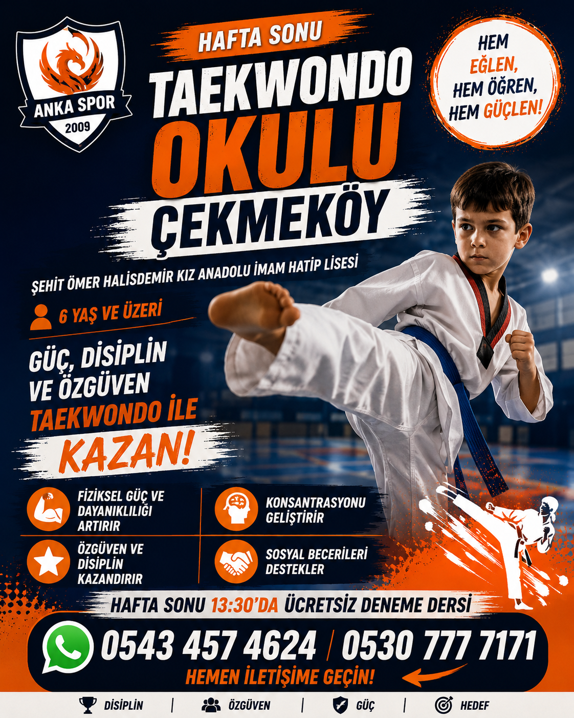 Anka Spor Facebook ad: Bizimle sohbet et