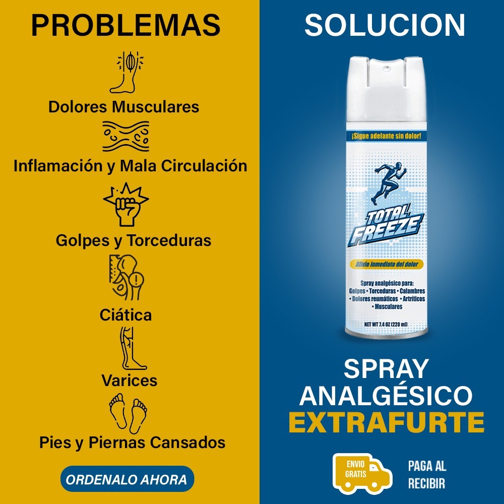 Total Freeze Cd Juarez Facebook ad: ¡Paga al recibir!