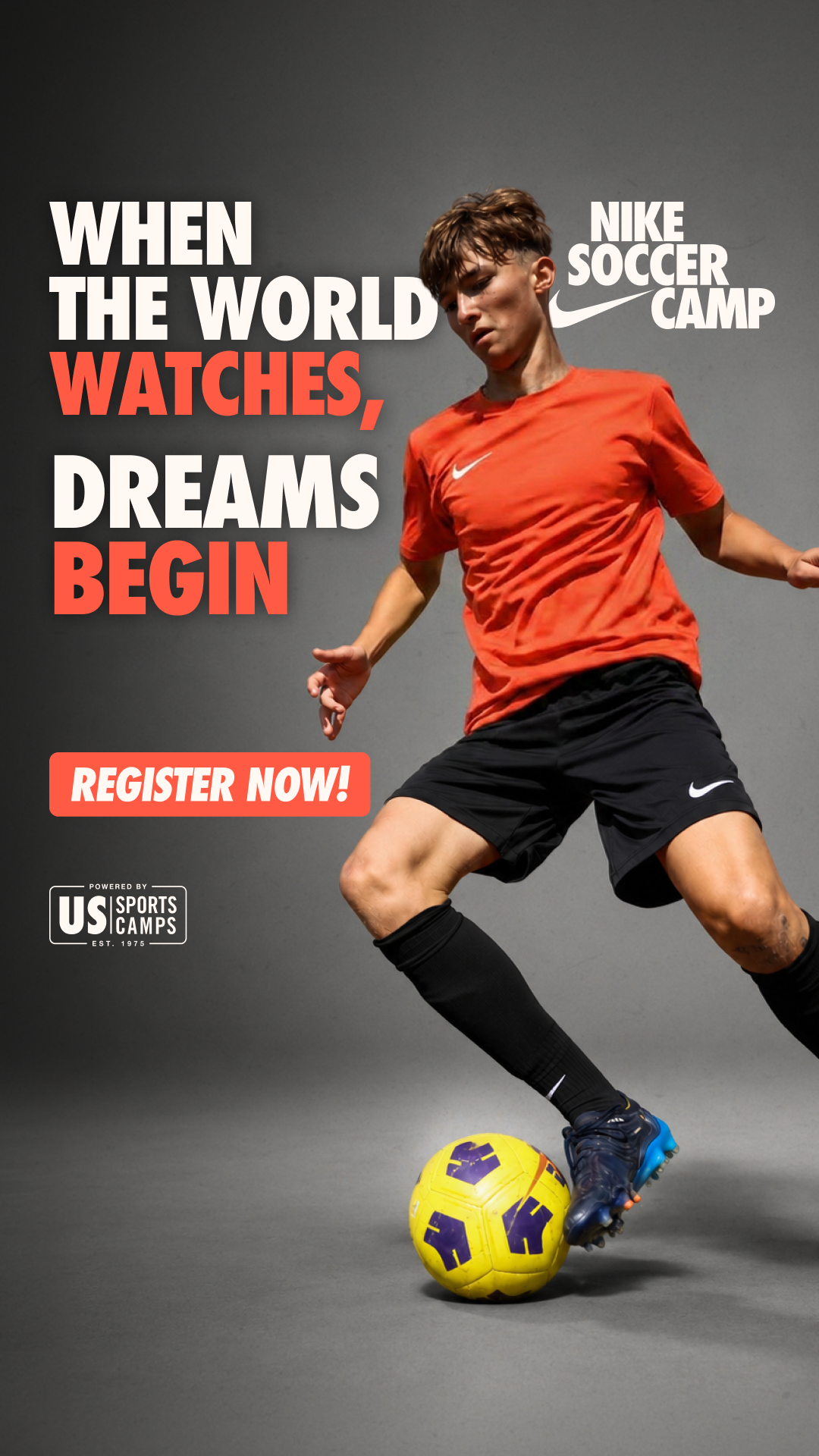 US Sports Camps - NIKE Sports Camps Facebook ad
