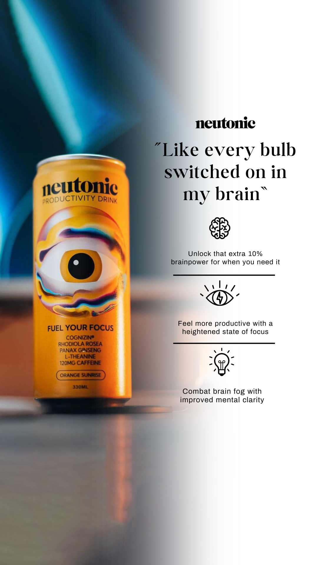 Neutonic Facebook ad