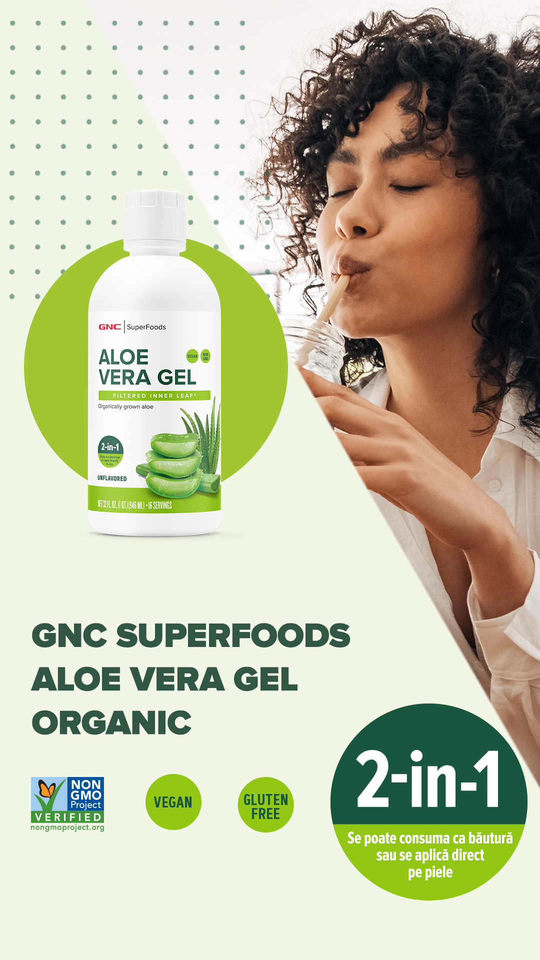 GNC Romania Facebook ad