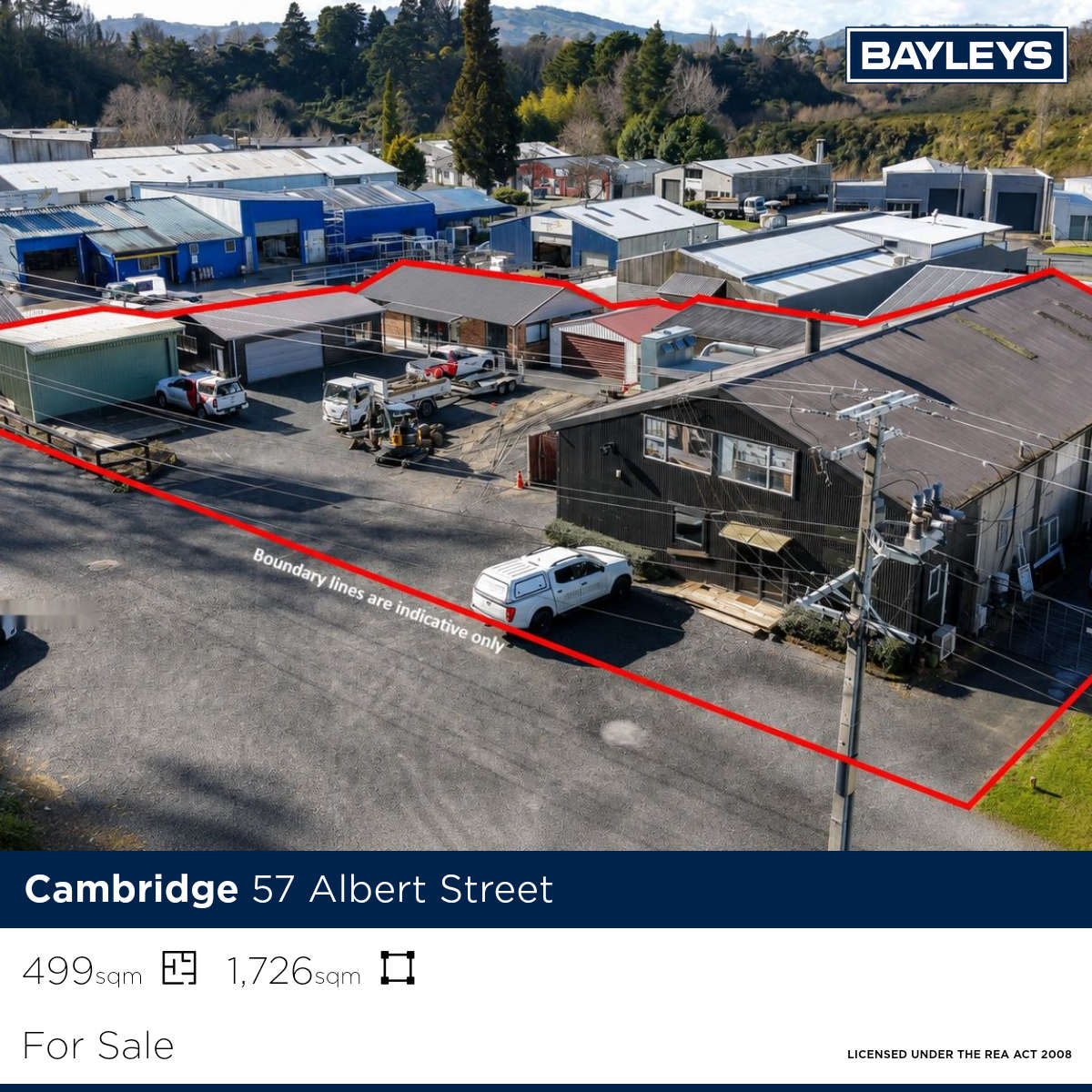 Bayleys Waikato Commercial Facebook ad from Aug 11, 2026
