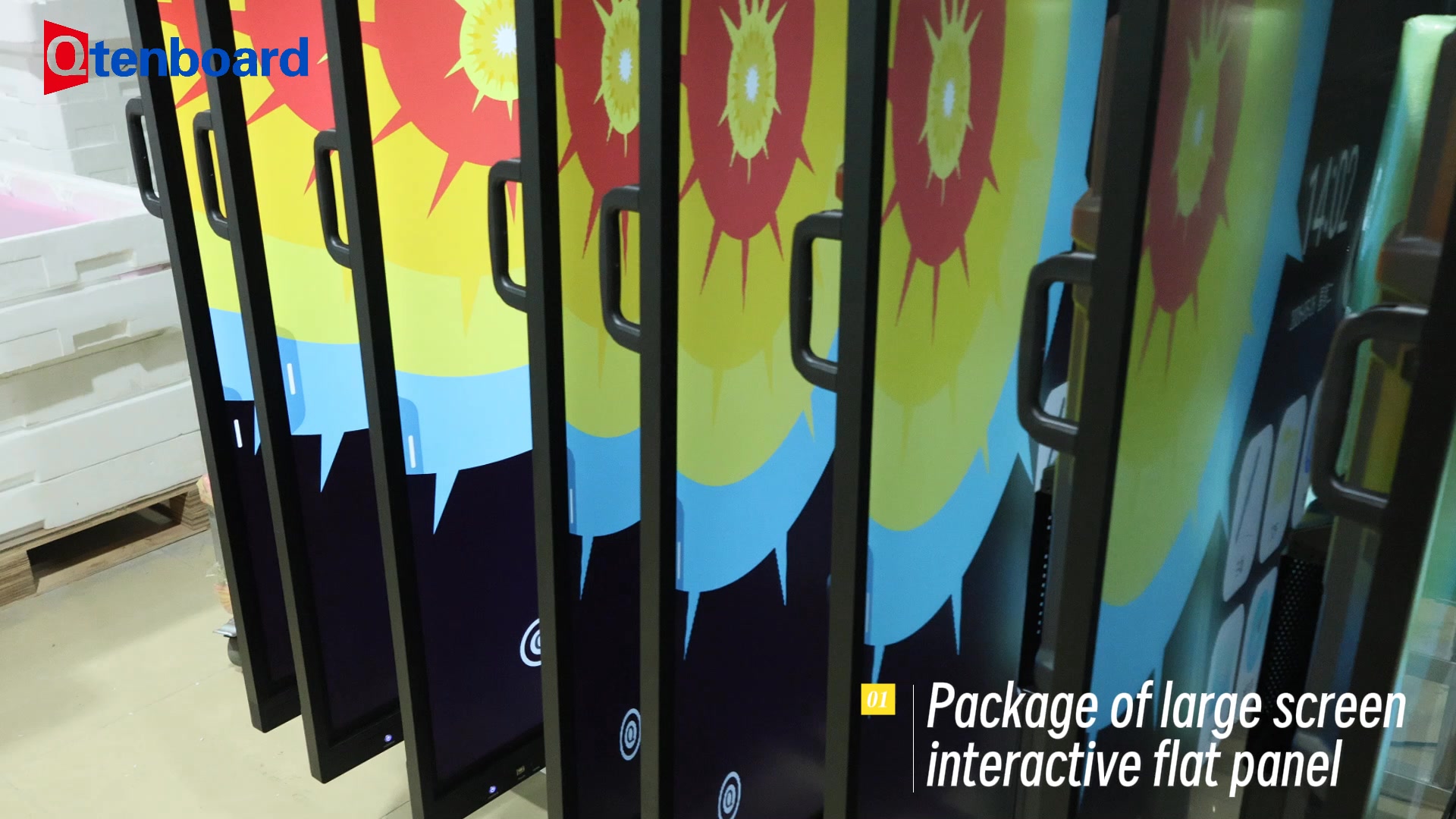 Qunmao Display Technology Co.Ltd. Facebook ad: Qtenboard, a professional manufacturer of smart displays…