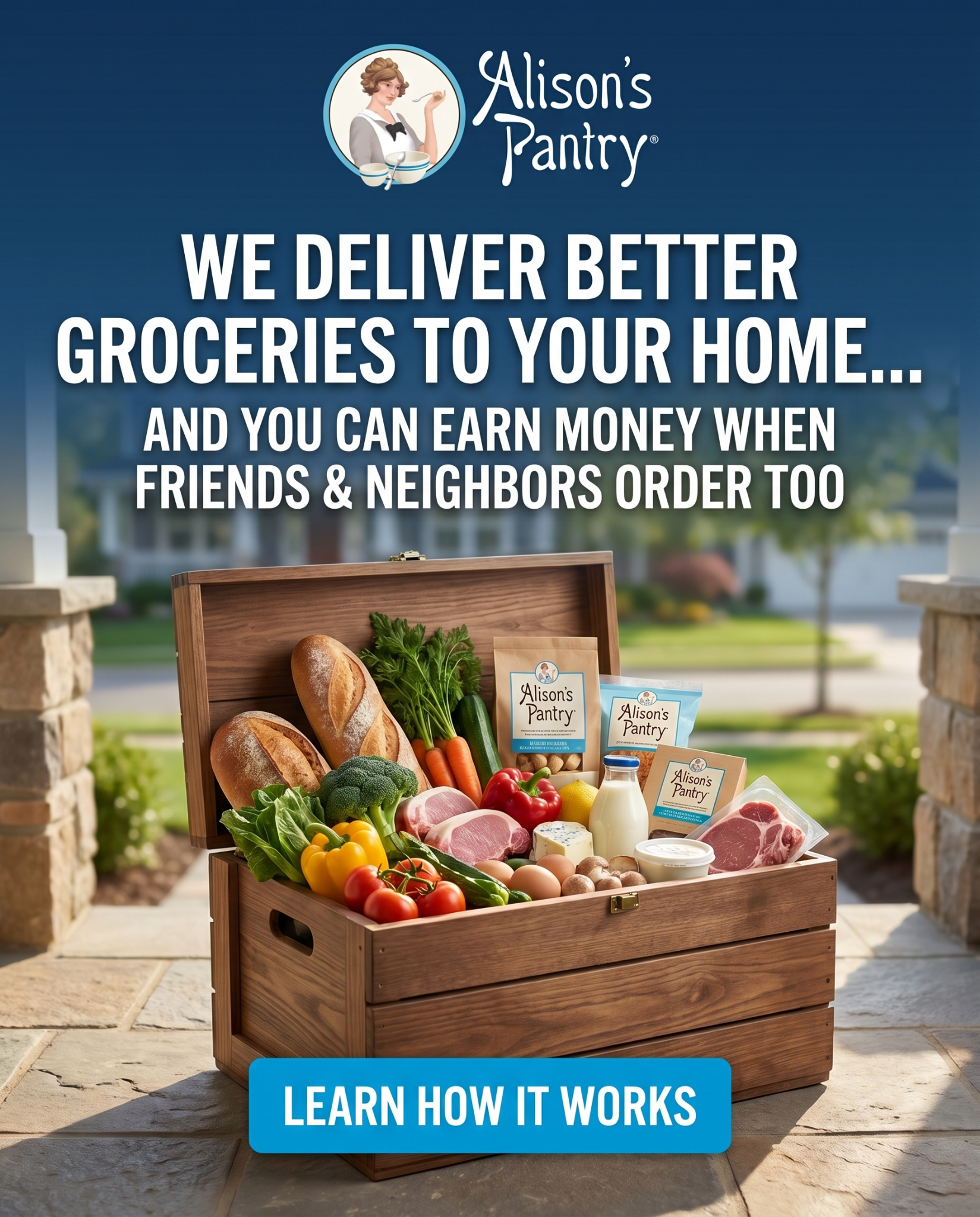 Alison's Pantry Facebook ad