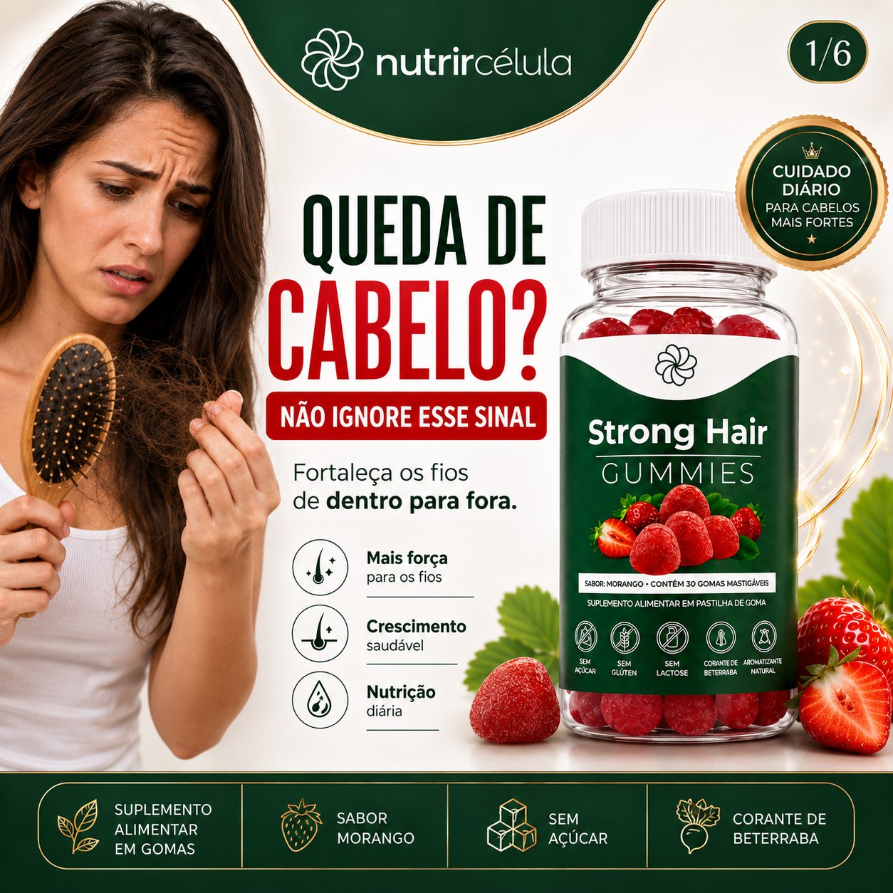 Nutrir Célula Facebook ad