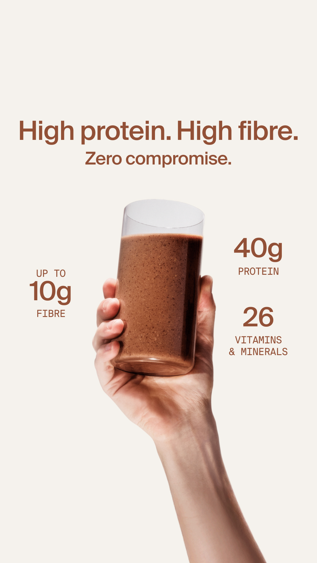 Huel Facebook ad