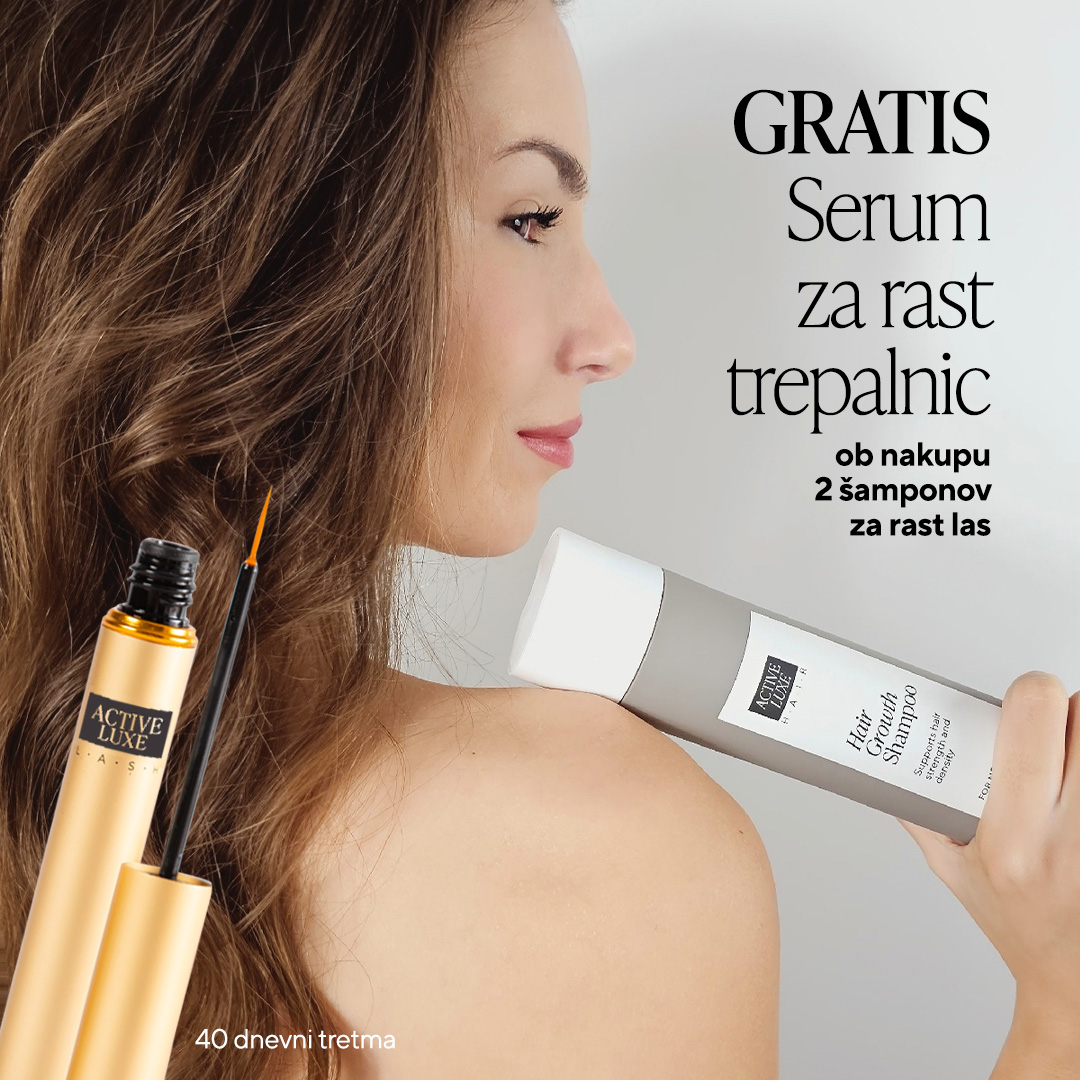 Active Luxe Cosmetics Slovenia Facebook ad from Apr 1, 2026