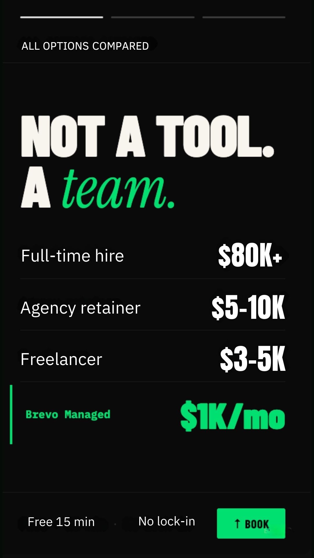 Brevo PushOwl Facebook ad from Mar 30, 2026