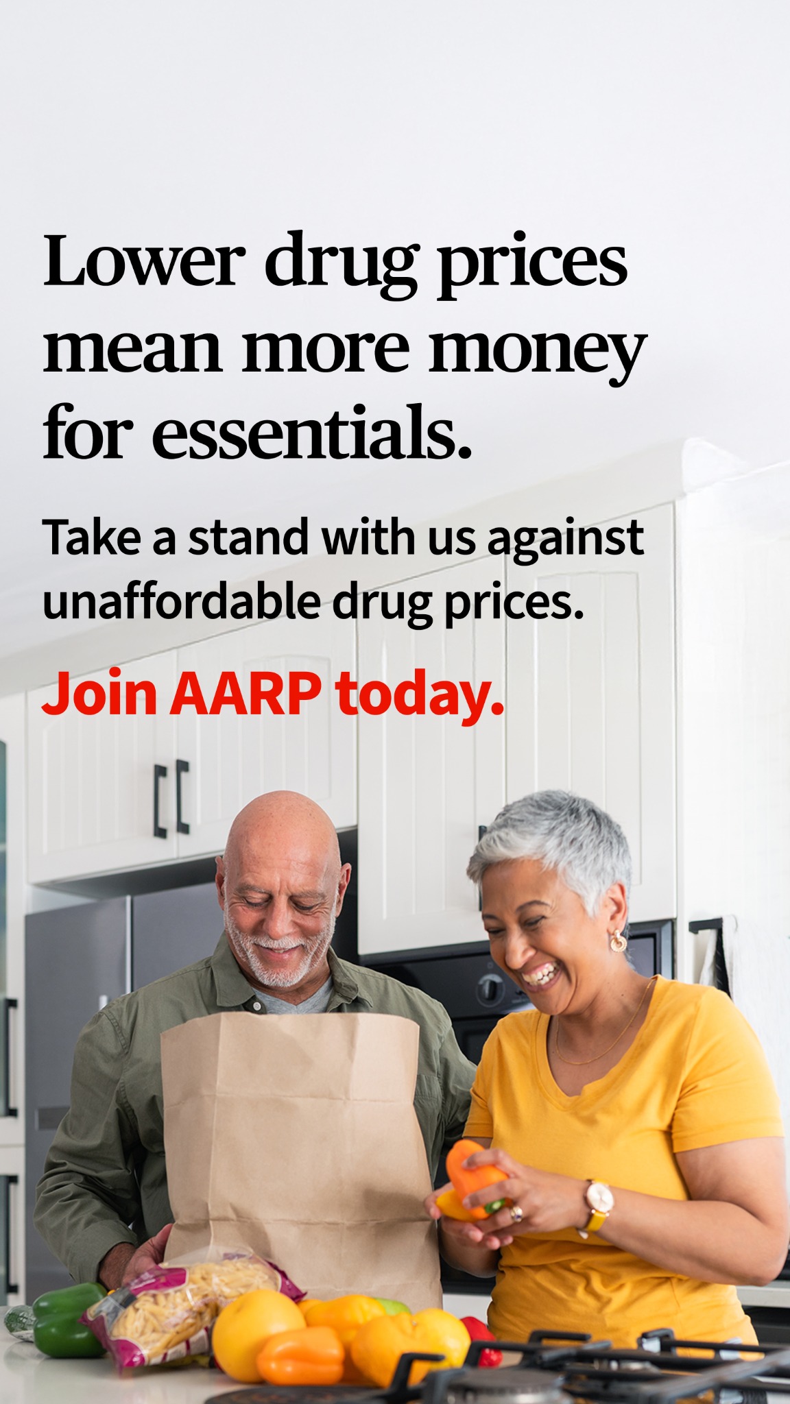 AARP Facebook ad