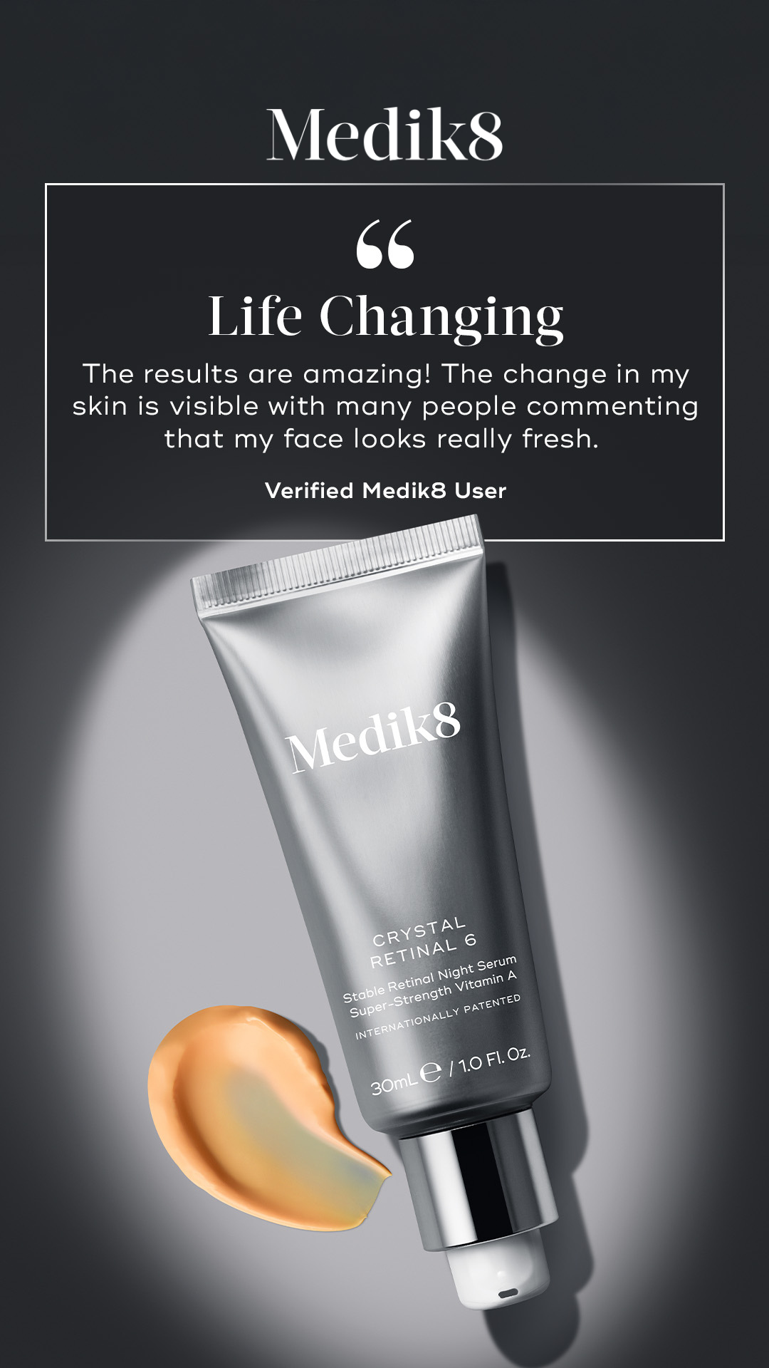 Medik8 Facebook ad