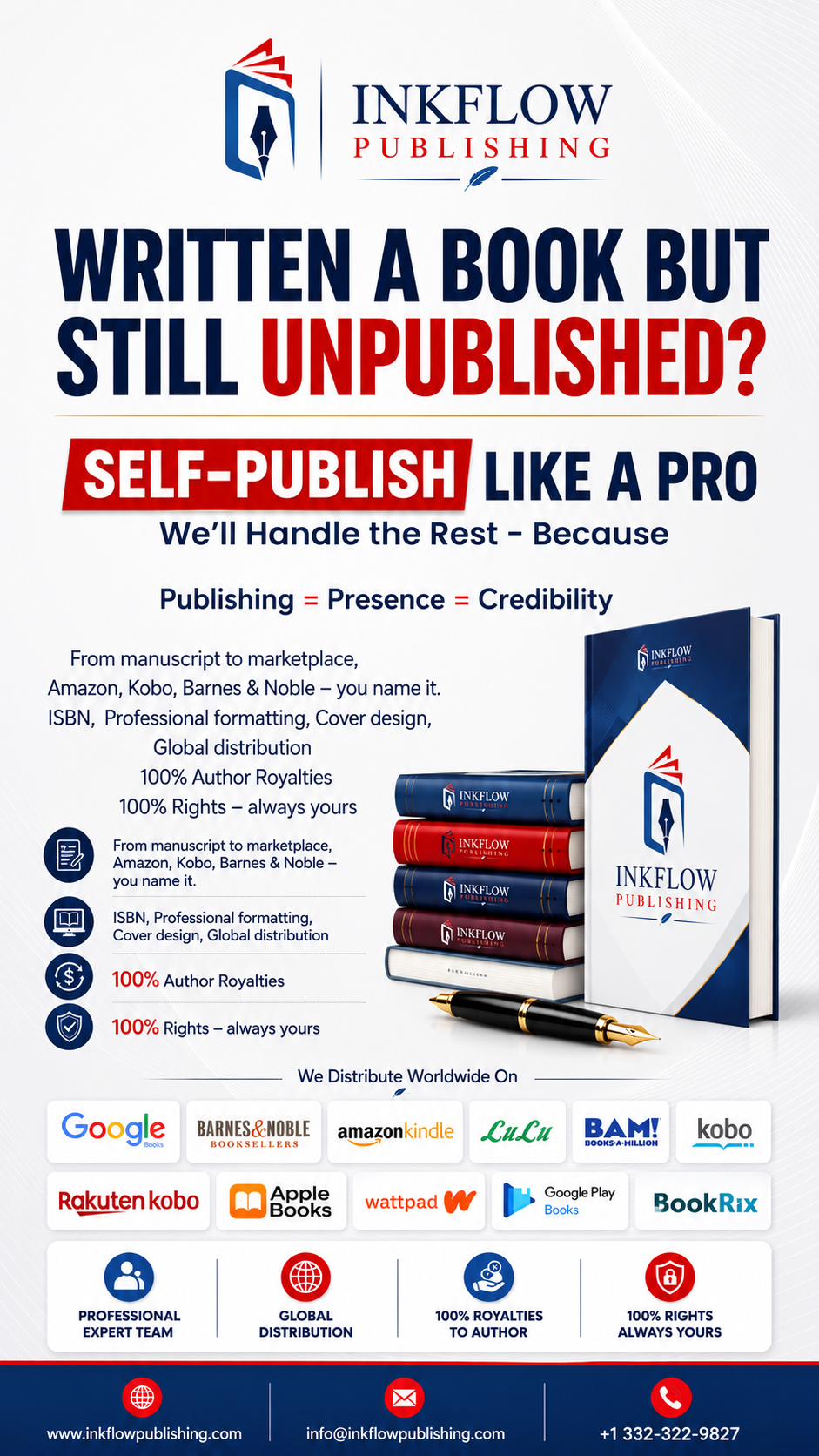Inkflow Publishing Facebook ad from Jun 11, 2026