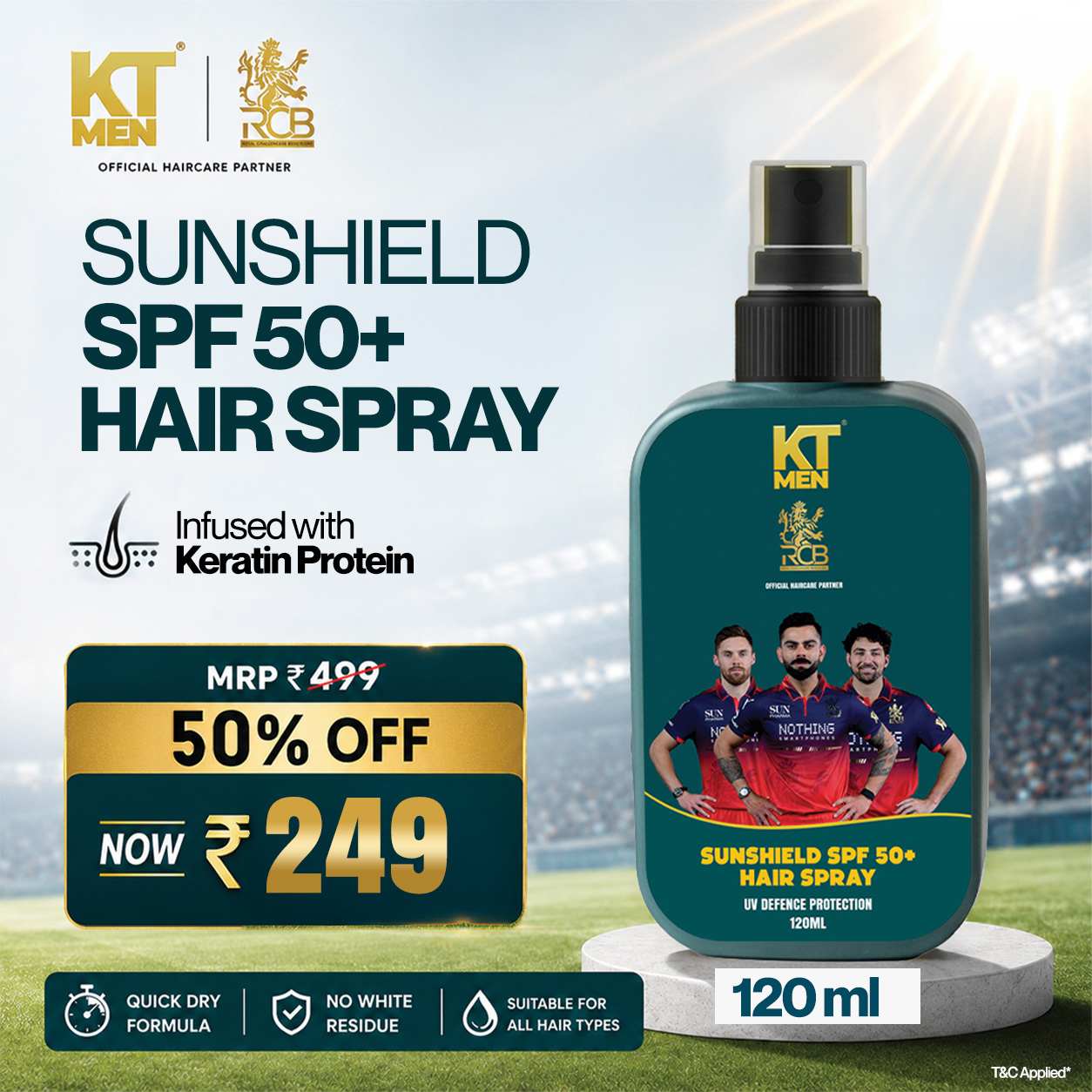KT MEN Facebook ad