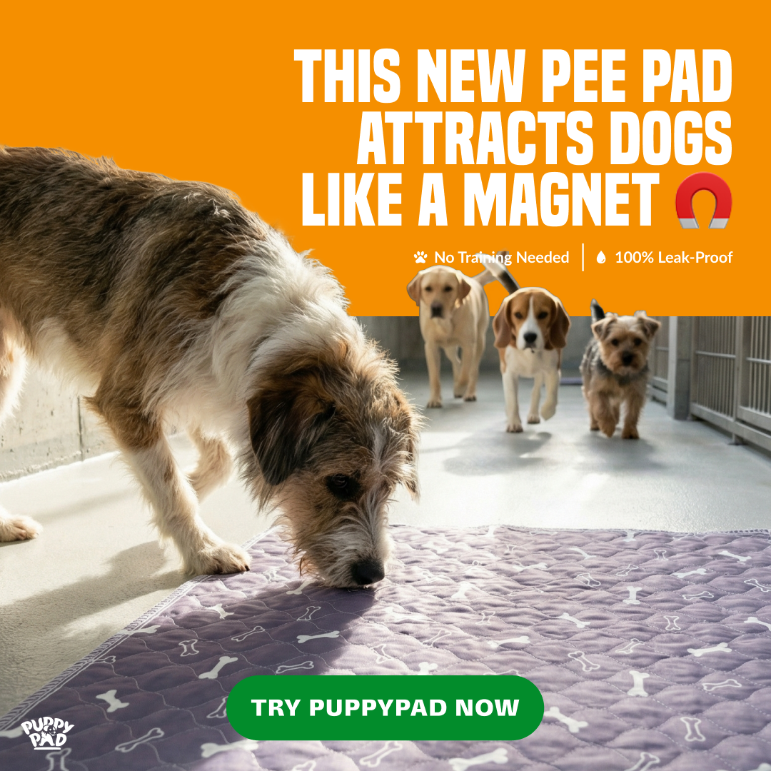 PuppyPad Facebook ad