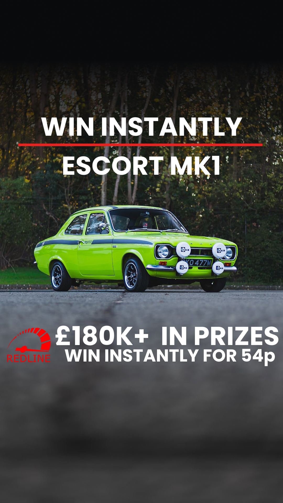 Redline Competitions Facebook ad