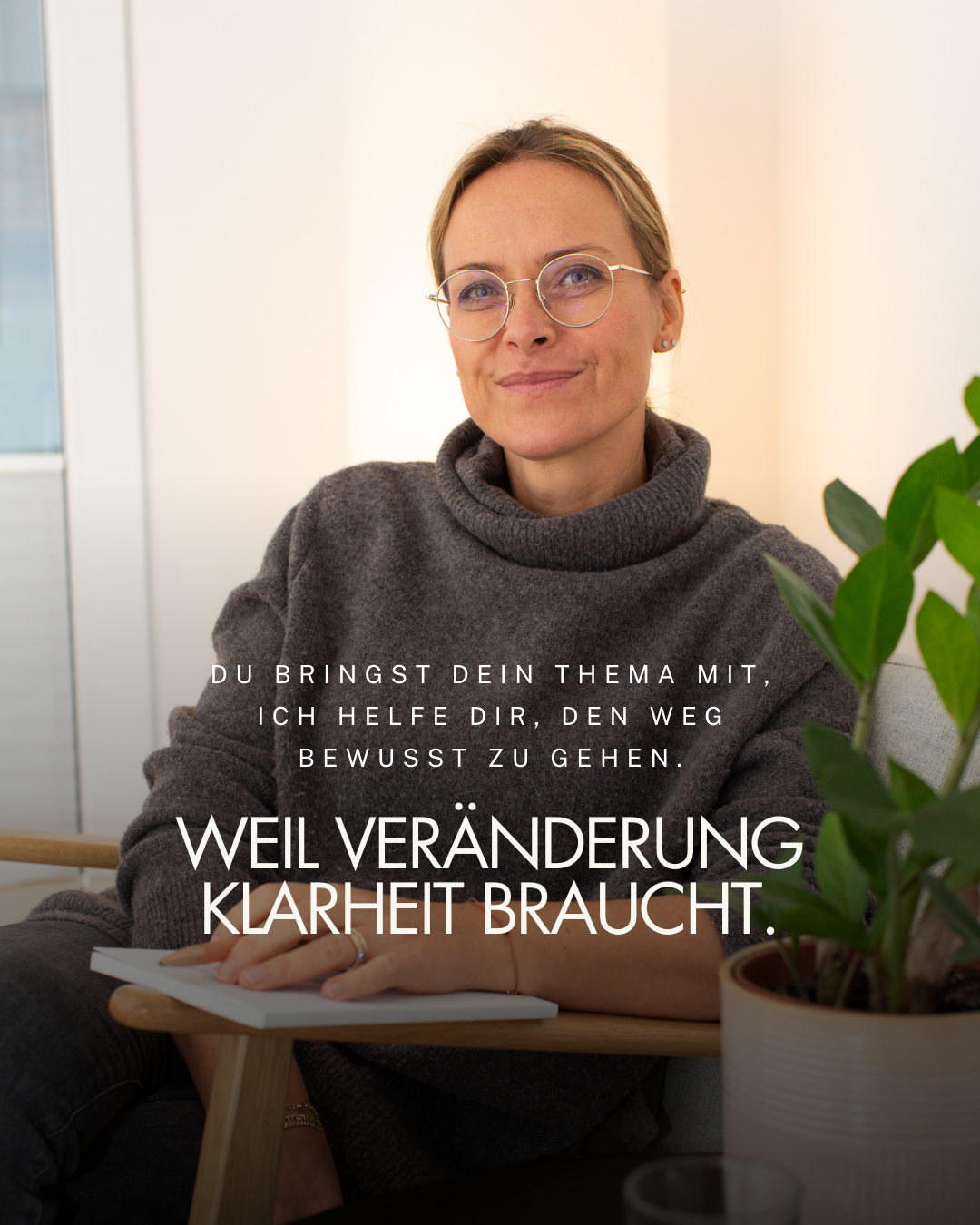 Sabrina Barner Life Coaching Facebook ad: Manchmal weißt du, dass sich etwas verändern muss…