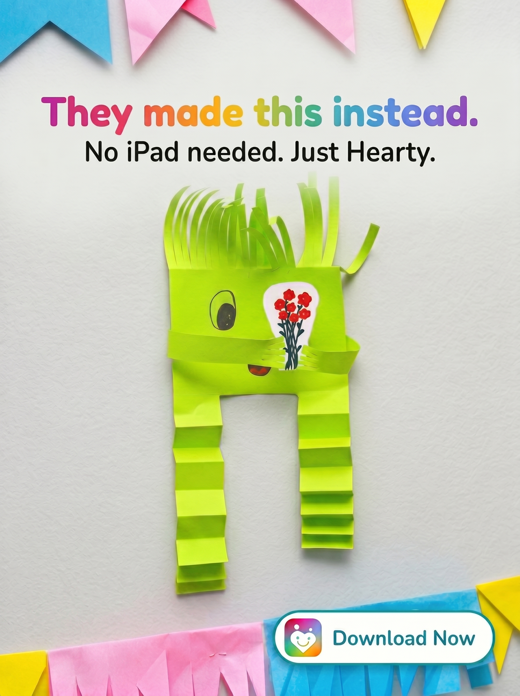 Hearty App Facebook ad