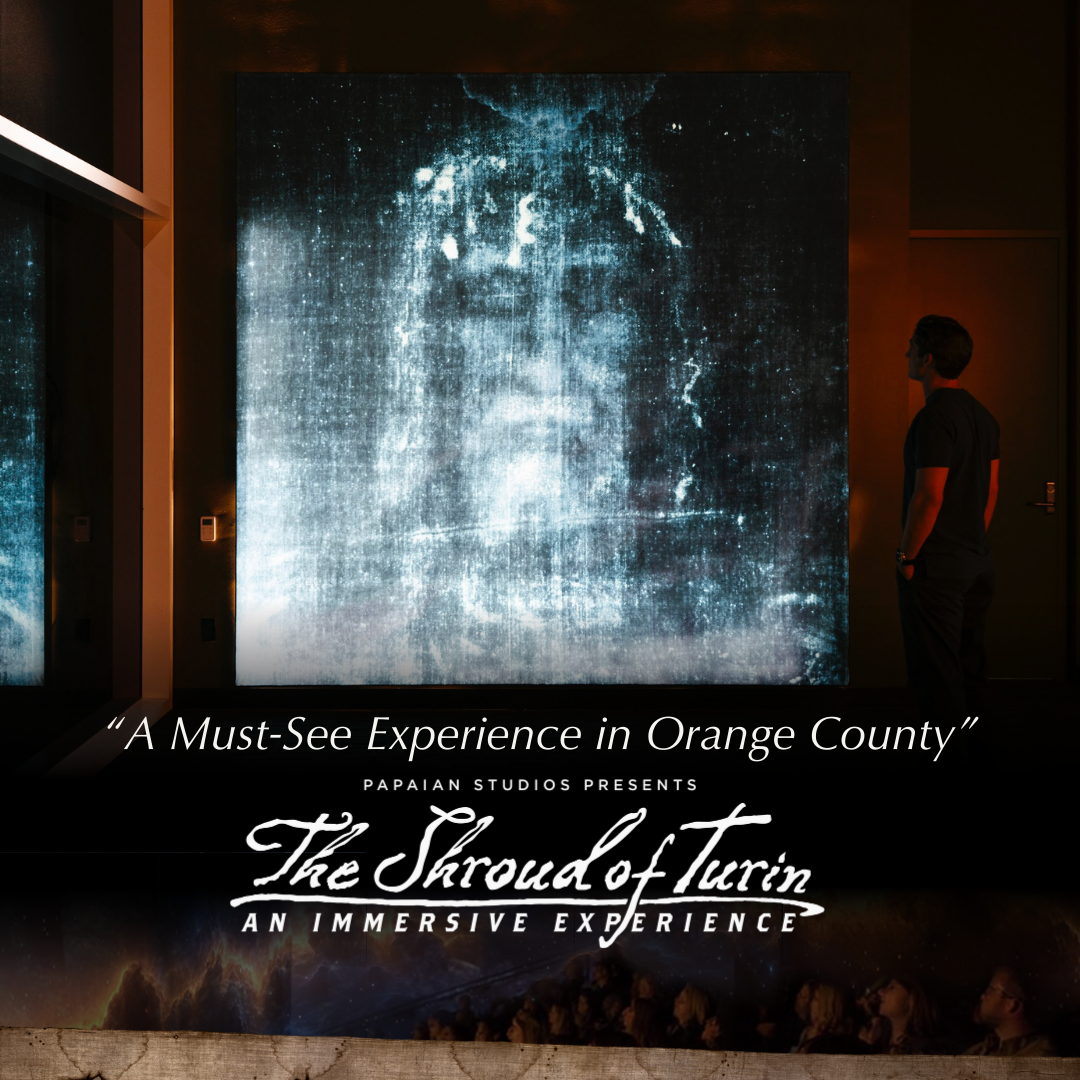 The Shroud of Turin Immersive Experience Facebook ad