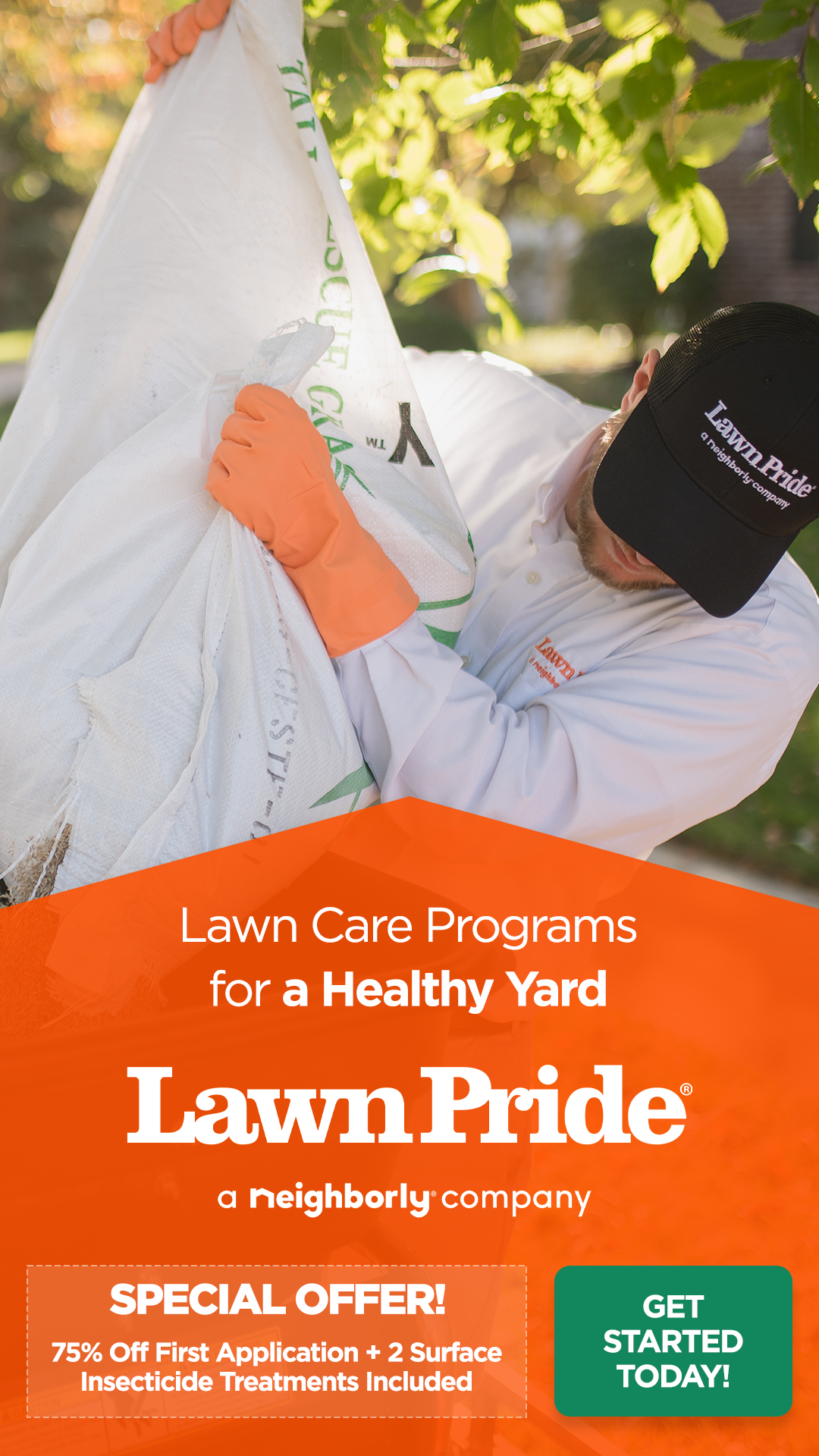 Lawn Pride of Greenville Facebook ad