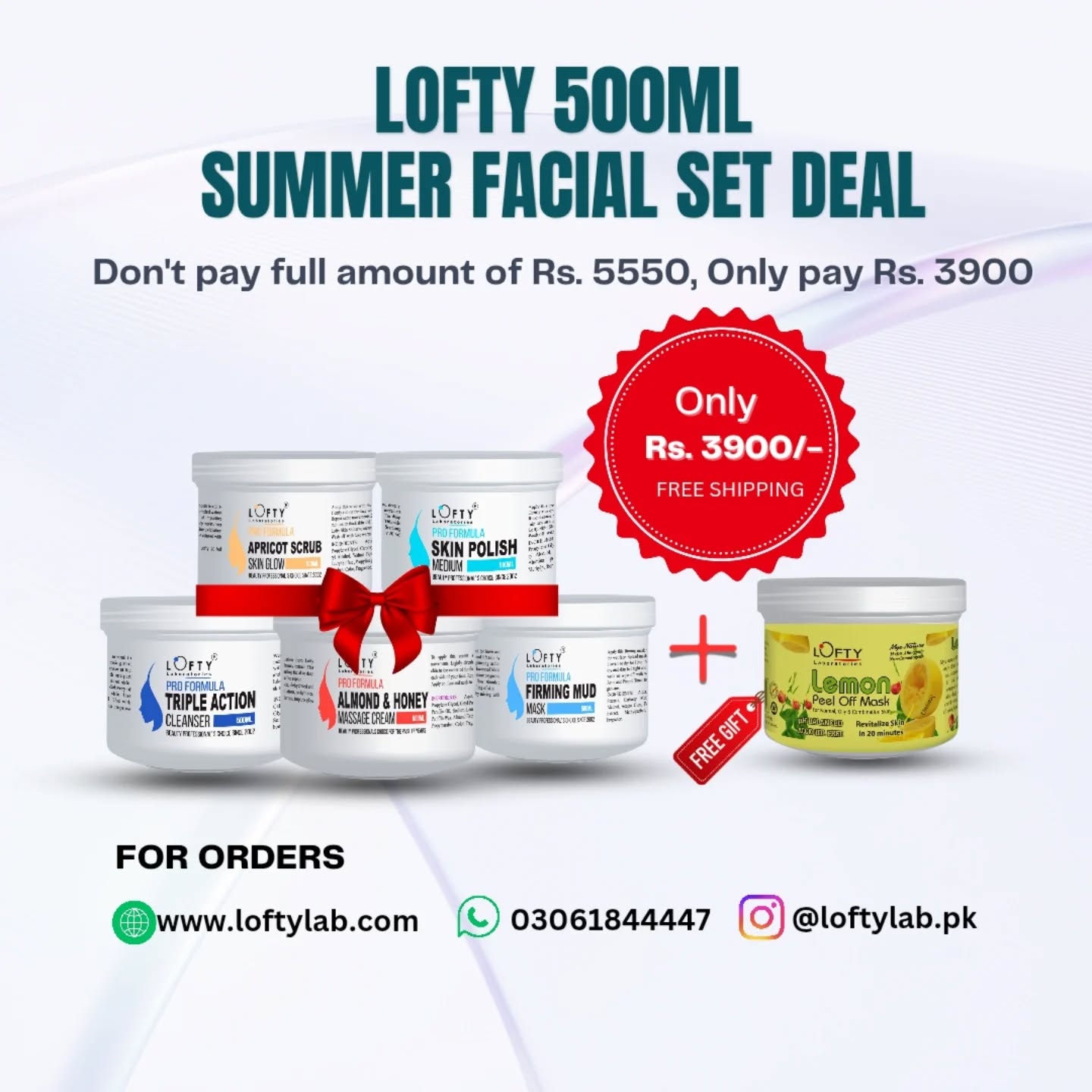 Lofty Laboratories SMC (Ptv) Ltd (Official) Facebook ad: Loftylab -Innovative & Effective Premier Skincare Solutions