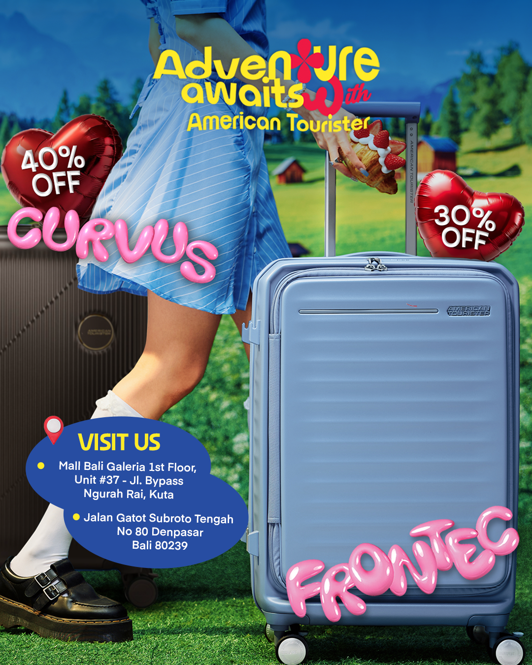 American Tourister Indonesia Facebook ad