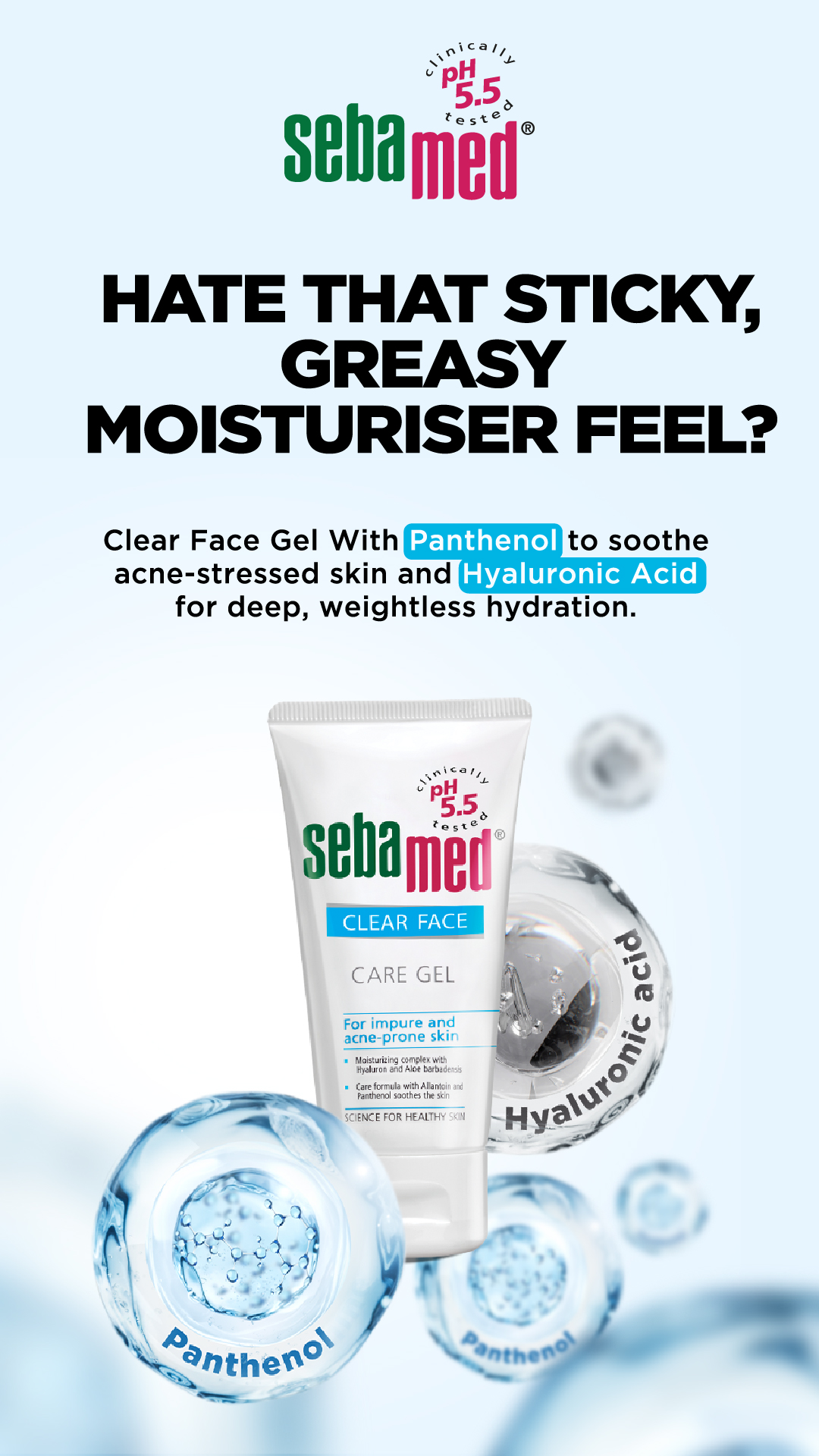 Sebamed India Facebook ad