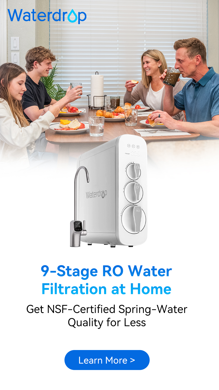 Waterdrop Filter Facebook ad