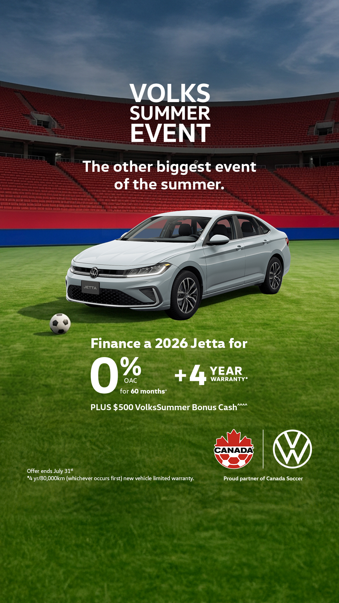 Volkswagen Facebook ad from Jul 10, 2026