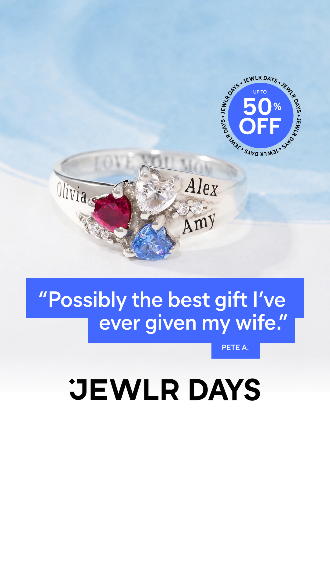 Jewlr Facebook ad