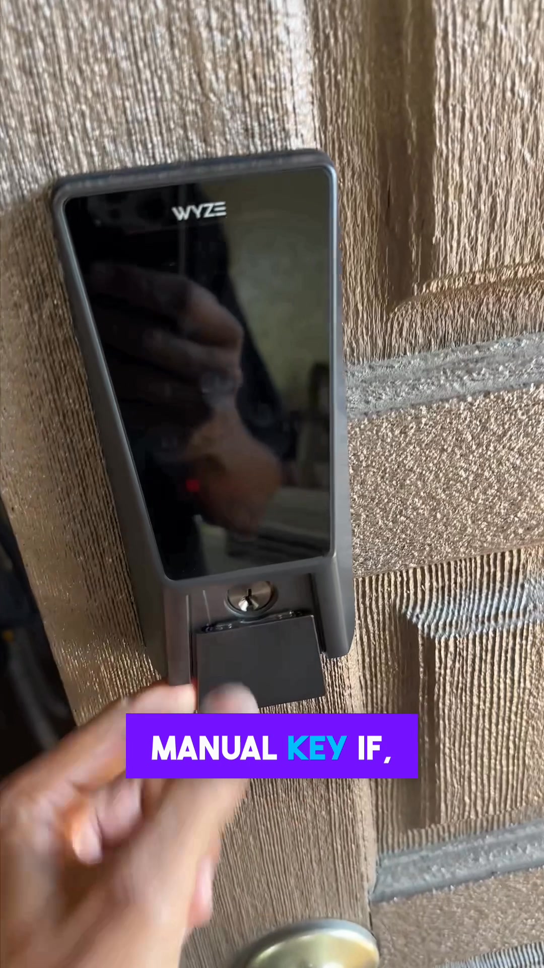 Wyze Facebook ad: Unlock with your palm