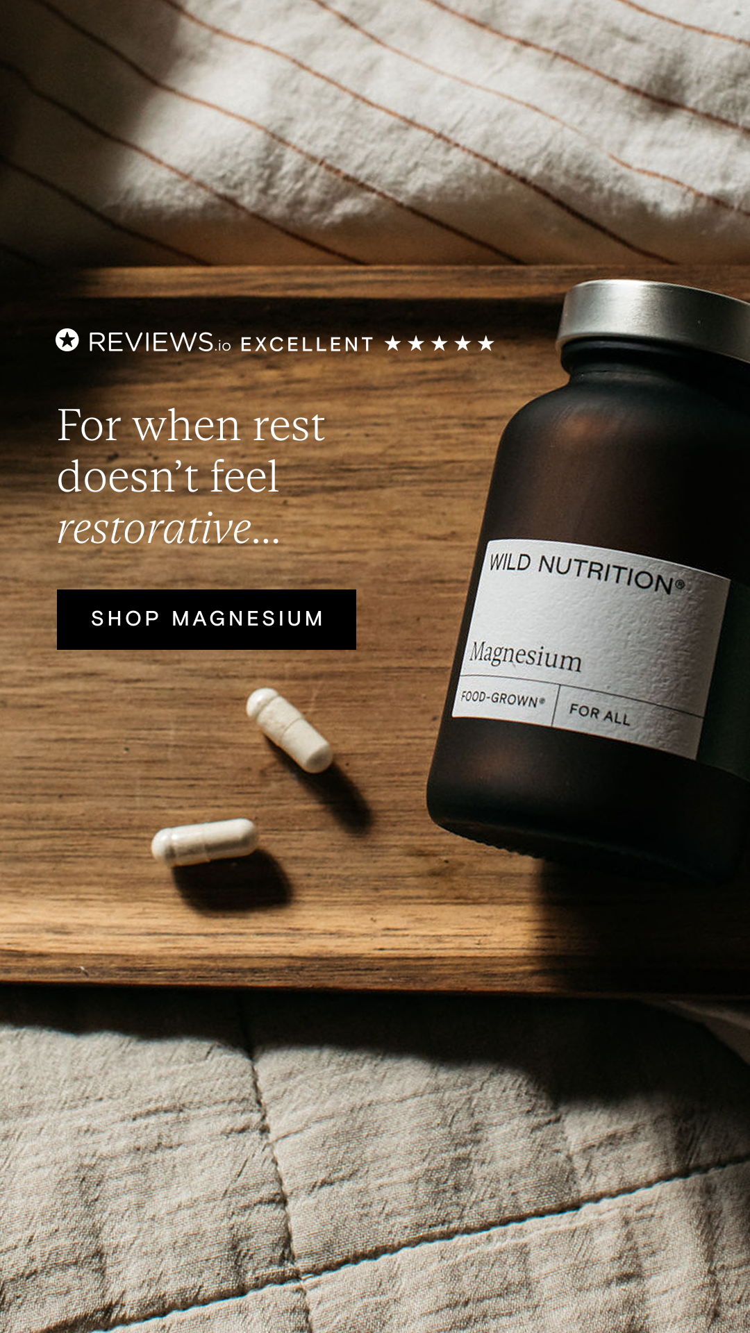 Wild Nutrition Facebook ad