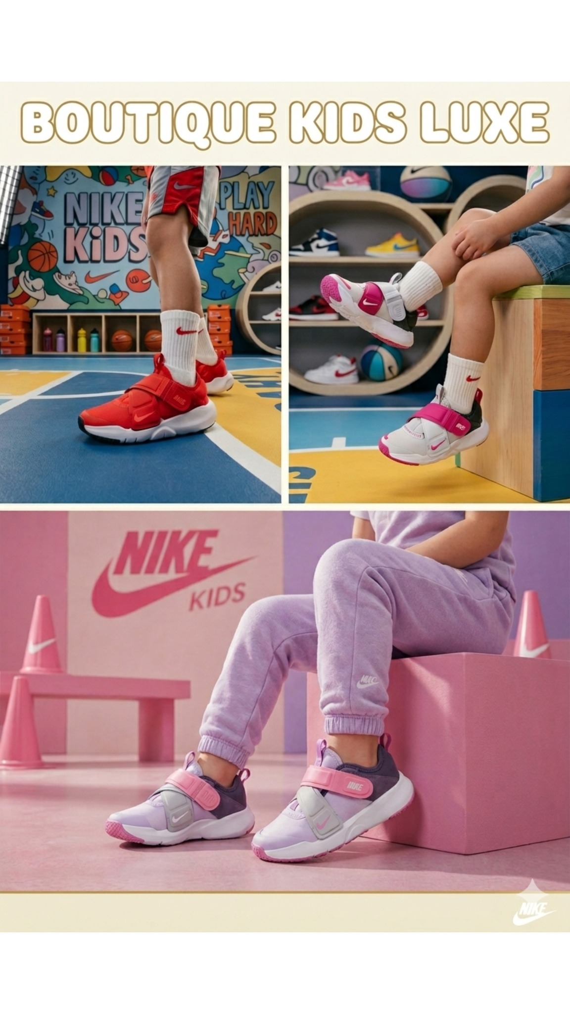 Luxe kids Facebook ad