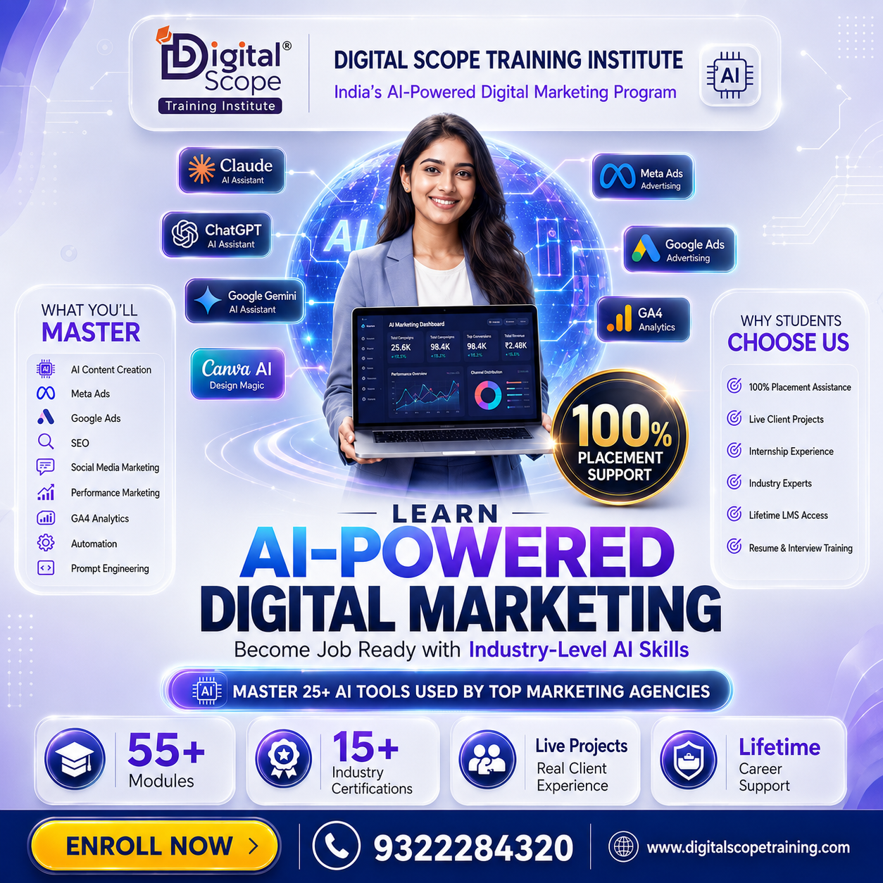 Digital Scope Training Institute Facebook ad