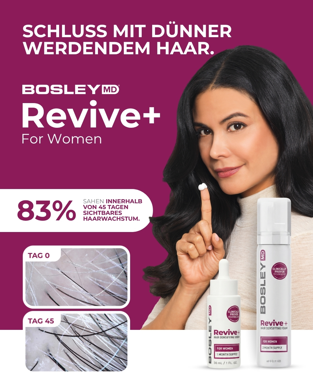 Bosleymd.de Facebook ad from Jul 8, 2026