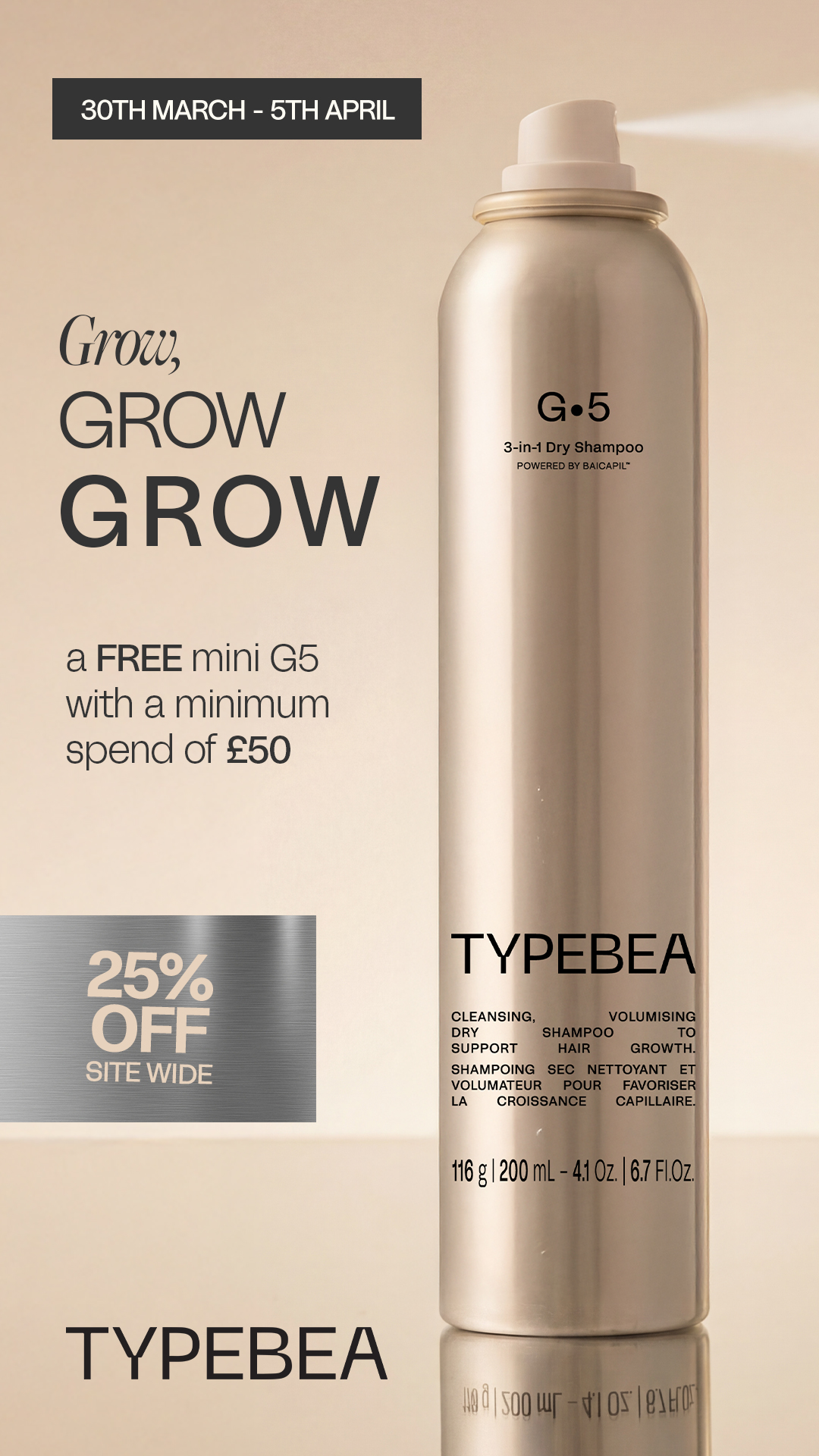TYPEBEA Facebook ad