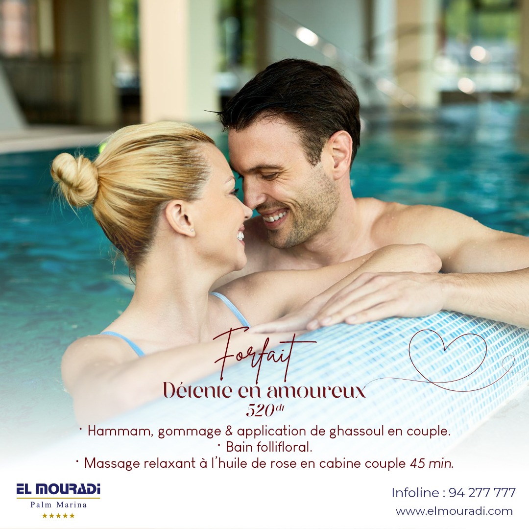 El Mouradi Hotels (Page Officielle) Facebook ad: Célébrez l’amour… autrement