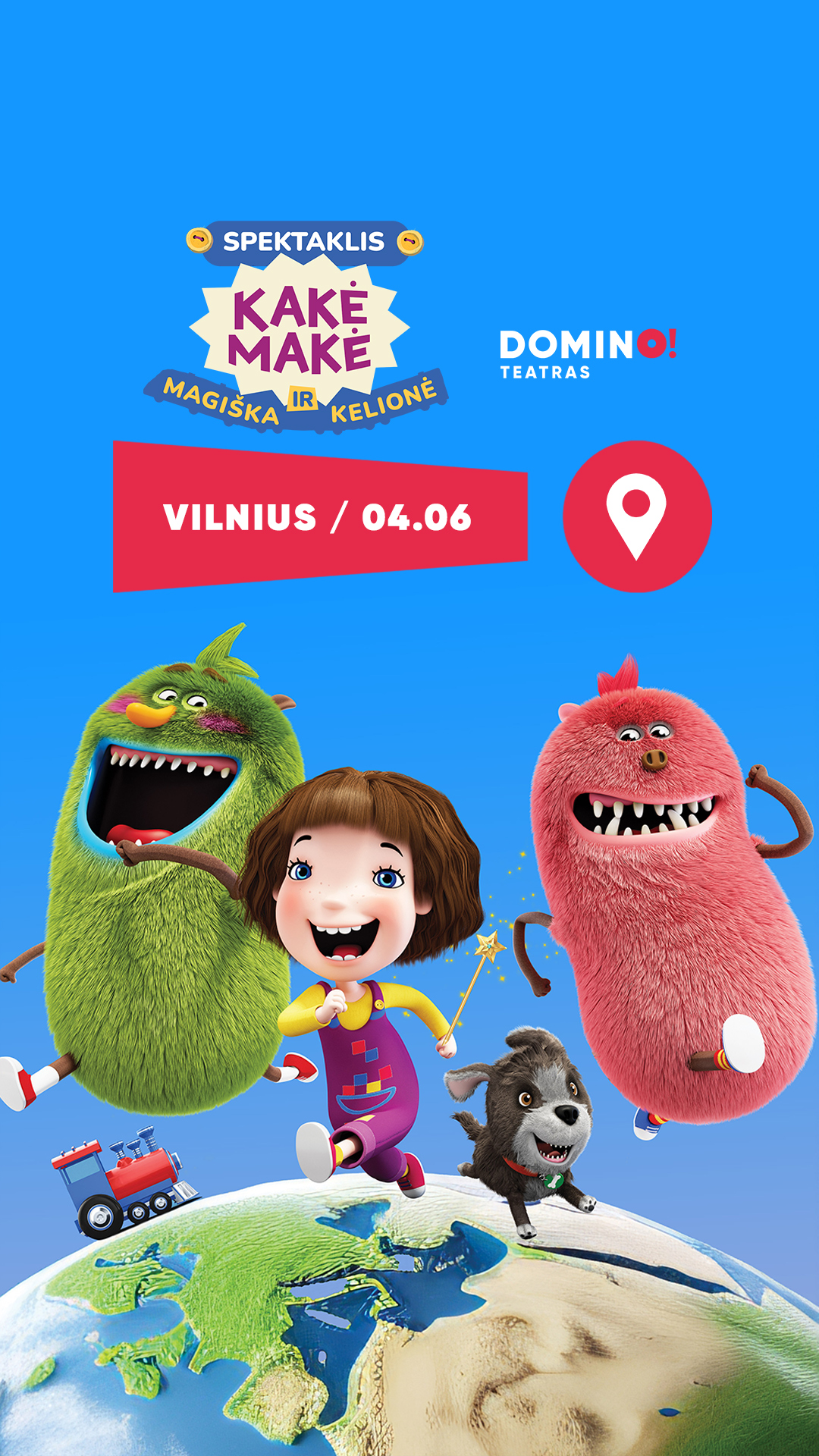 DOMINO teatras Facebook ad