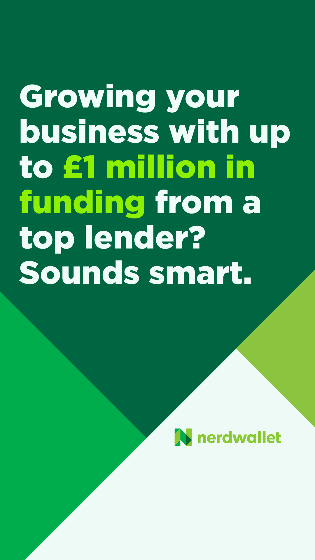 NerdWallet UK Facebook ad